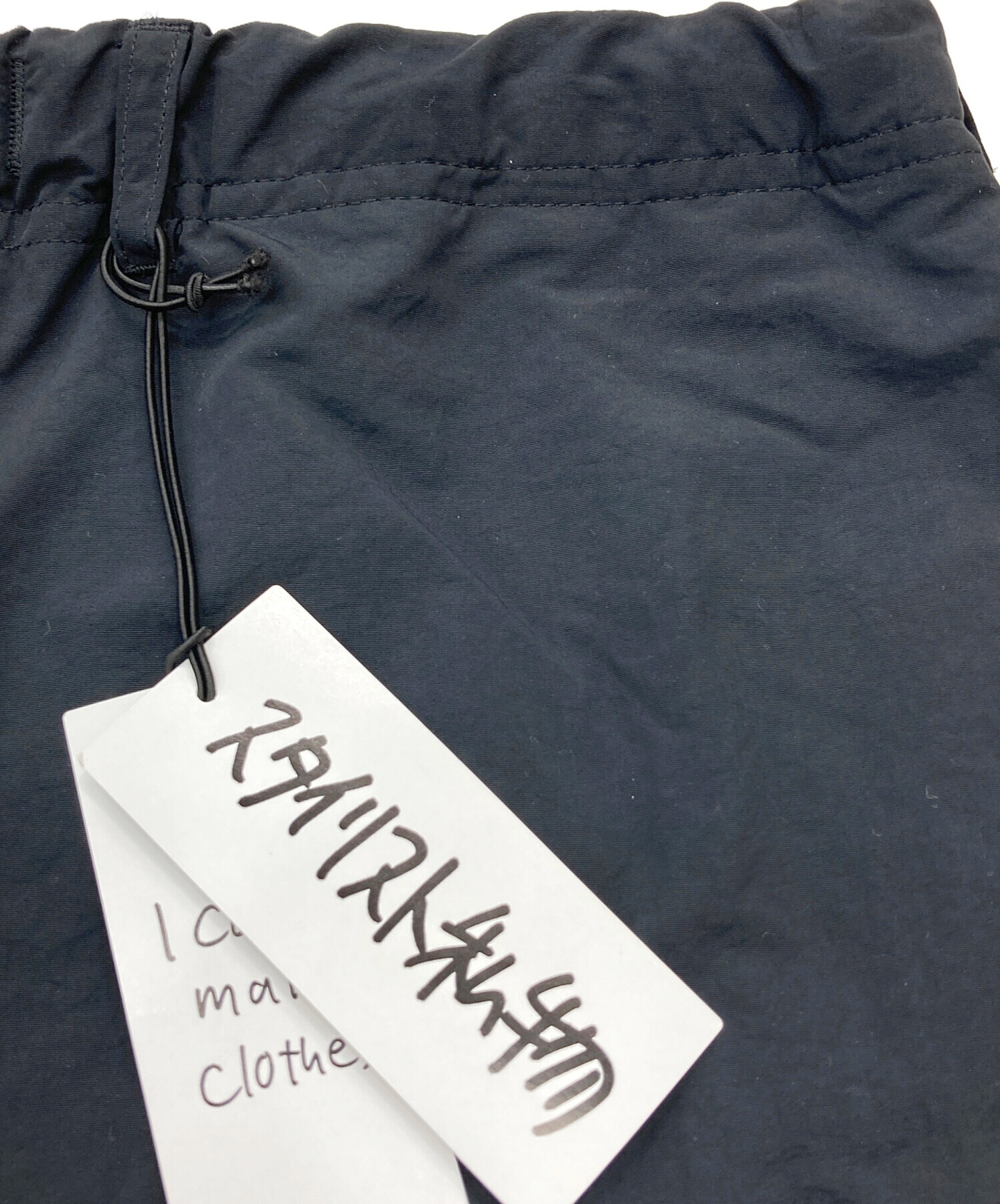 中古・古着通販】ENNOY (エンノイ) NYLON EASY SHORTS ブラック サイズ 