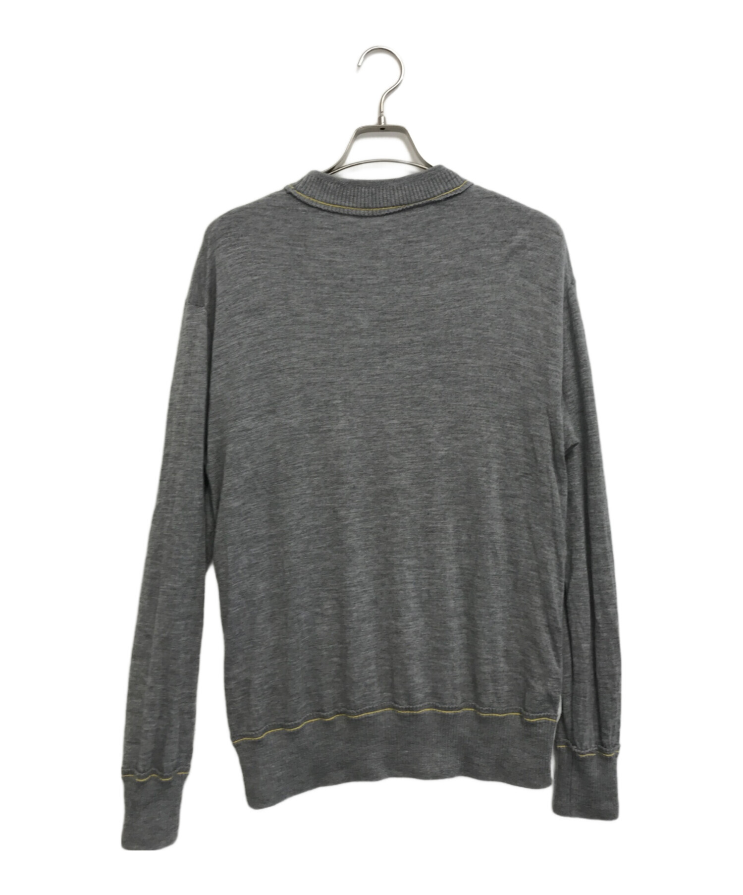 中古・古着通販】sacai (サカイ) Cashmere Knit Pullover グレー