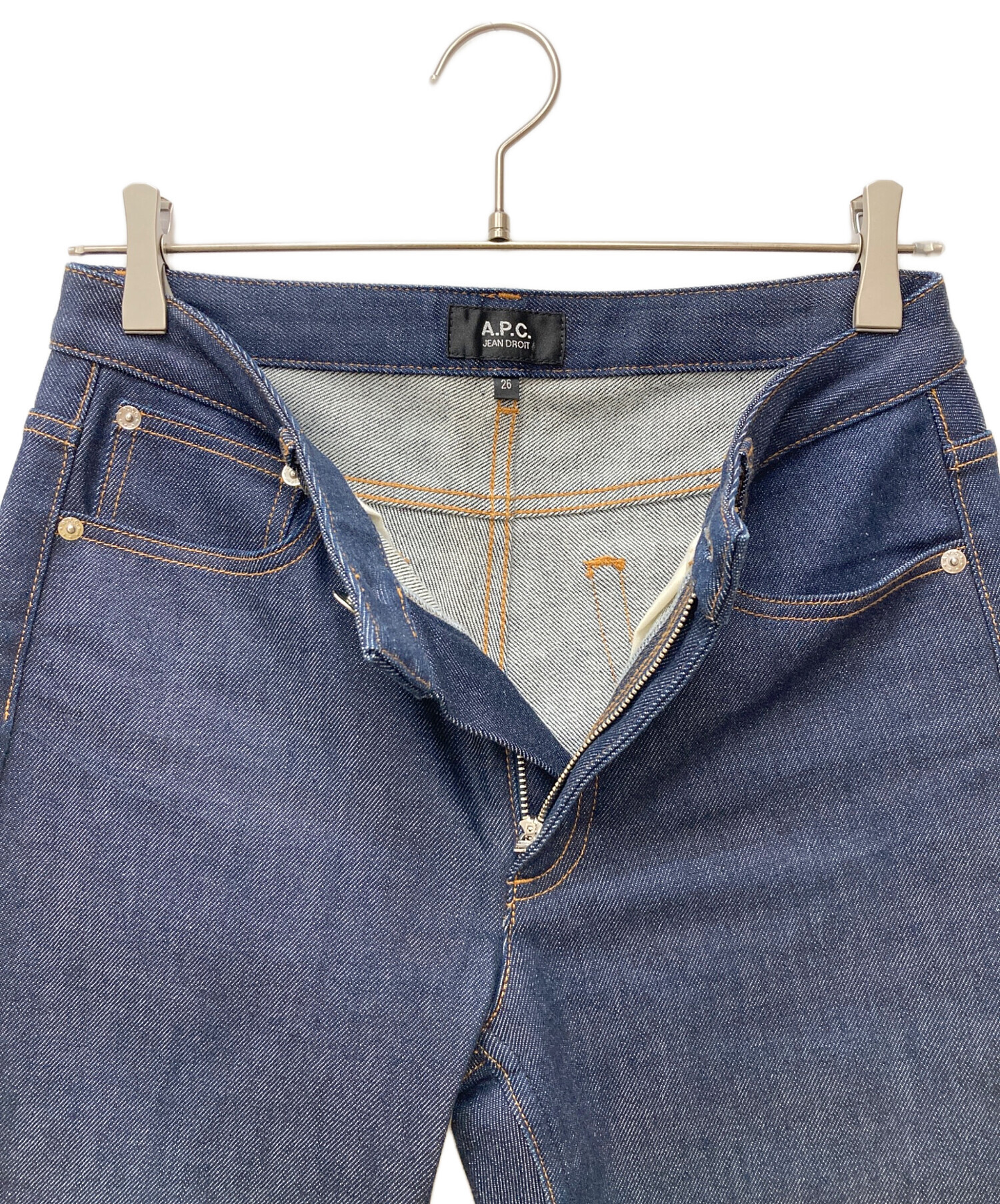 中古・古着通販】A.P.C. (アーペーセー) JEAN DROIT デニムパンツ