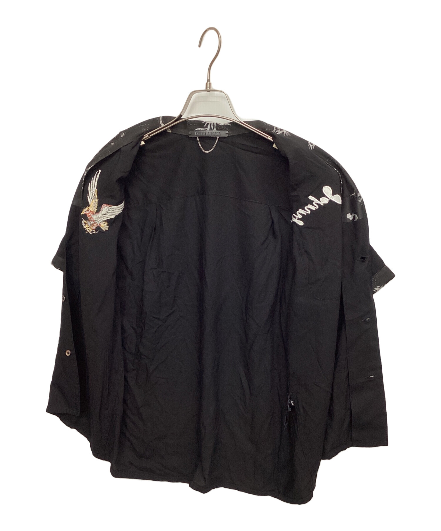 CHRISTIAN DADA クリスチャン ダダ レーヨンシャツ サイズ46 中古・古着通販】CHRISTIAN DADA (クリスチャンダダ) 半袖シャツ