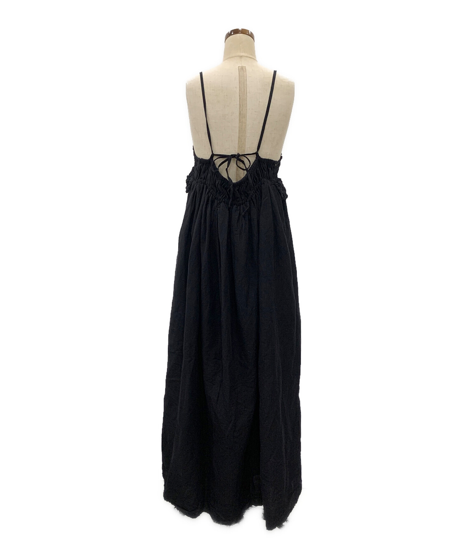あクリンクルクリンクルクリンクル dress 黒 中古・古着通販】crinkle crinkle crinkle (クリンクル クリンクル