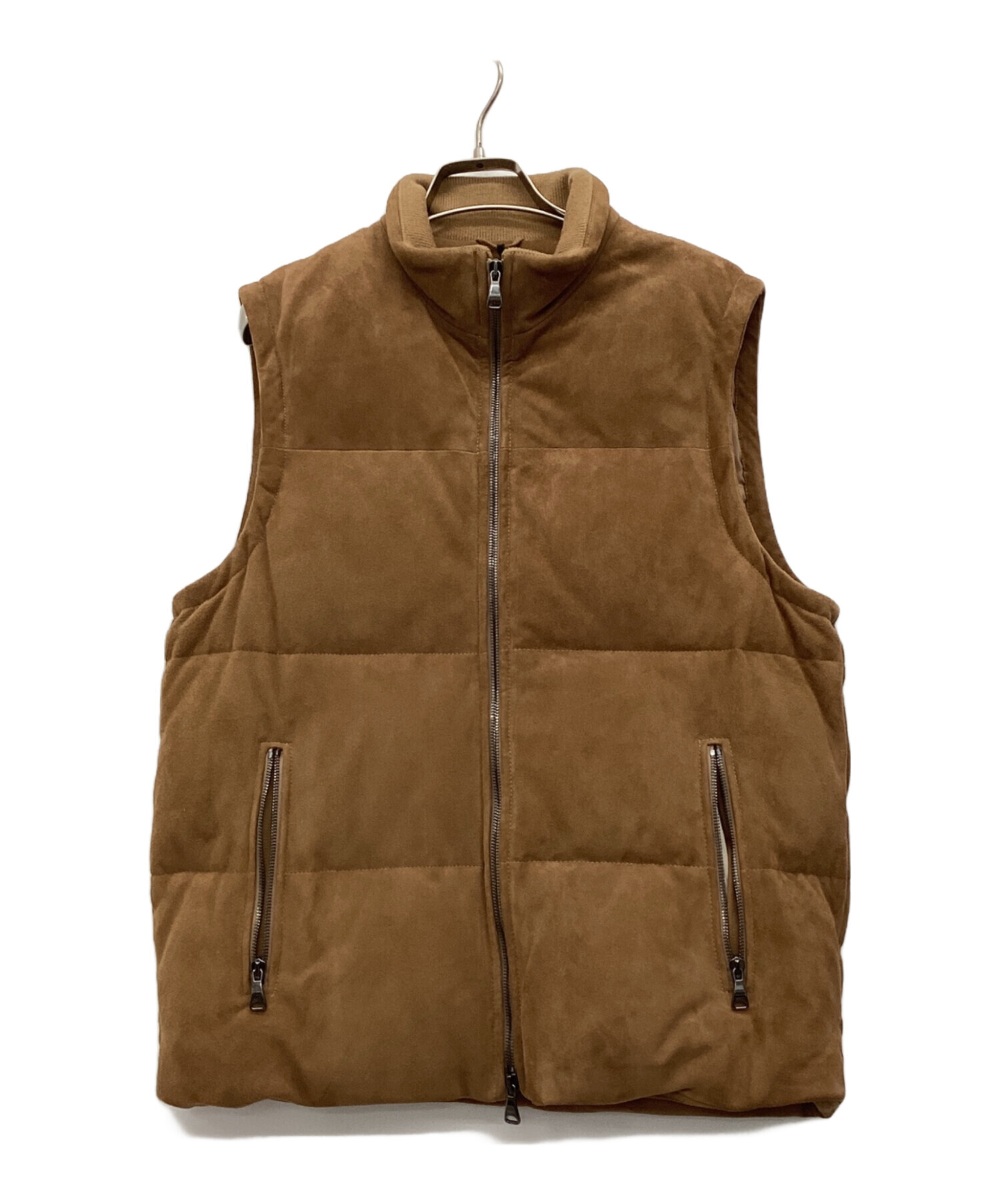 中古・古着通販】EMMETI (エンメティ) スウェードダウンベスト