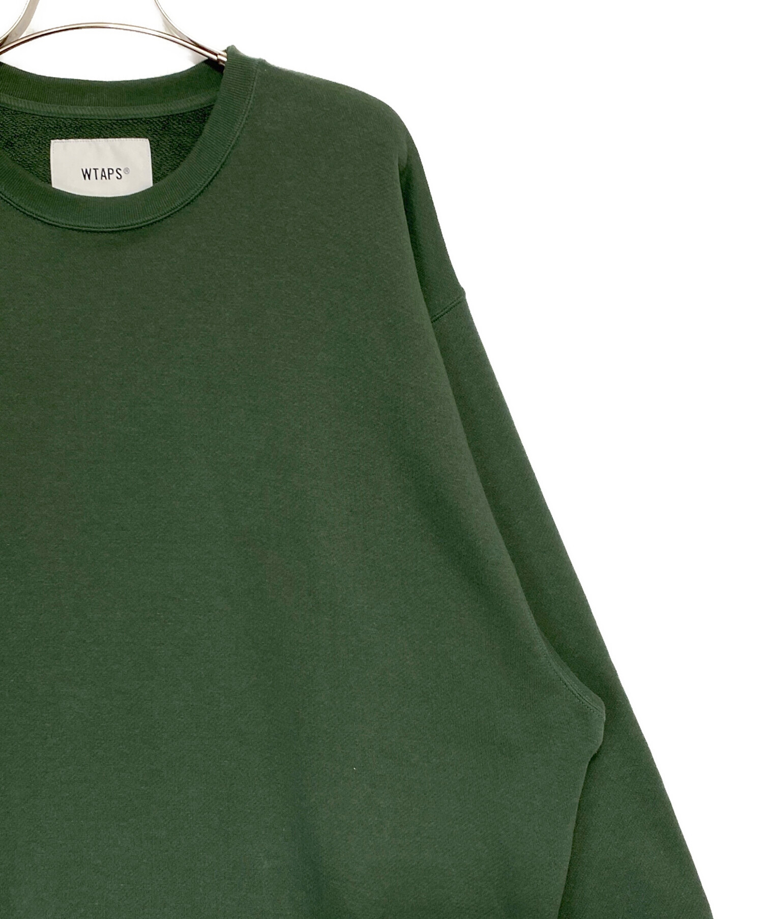 中古・古着通販】WTAPS (ダブルタップス) クルーネックスウェット 