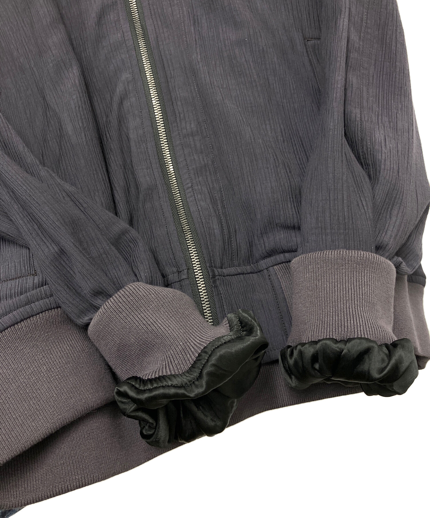 中古・古着通販】SHAREEF (シャリーフ) YOURYU BLOUSON グレー サイズ