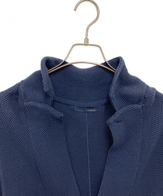 中古・古着通販】LARDINI (ラルディーニ) ニットジャケット ネイビー