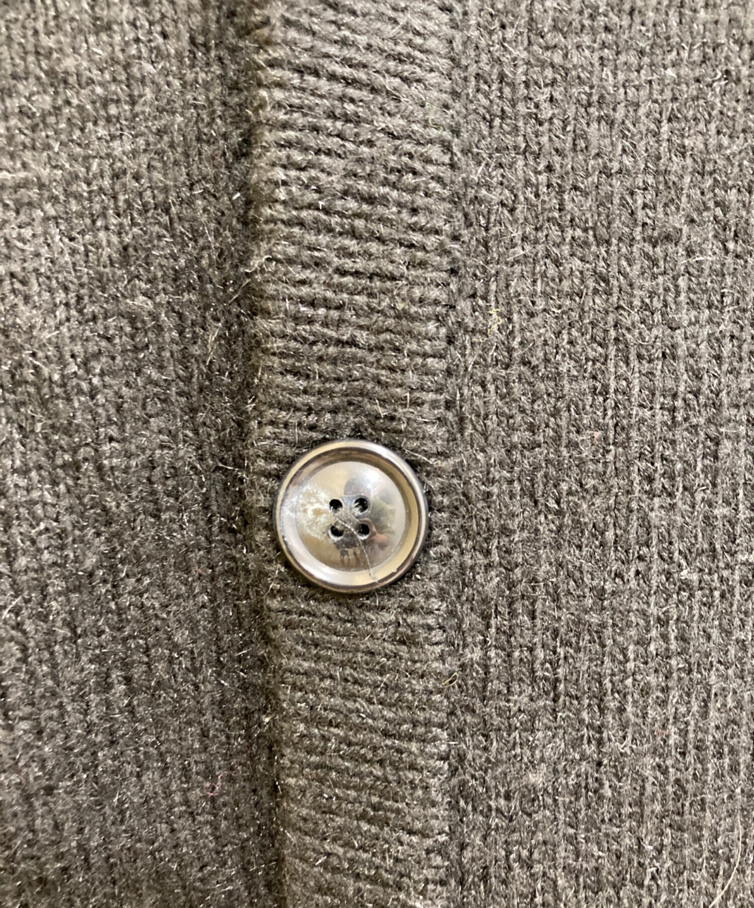 ディセンダント　カーディガン 中古・古着通販】DESCENDANT (ディセンダント) NURSE KNIT CARDIGAN