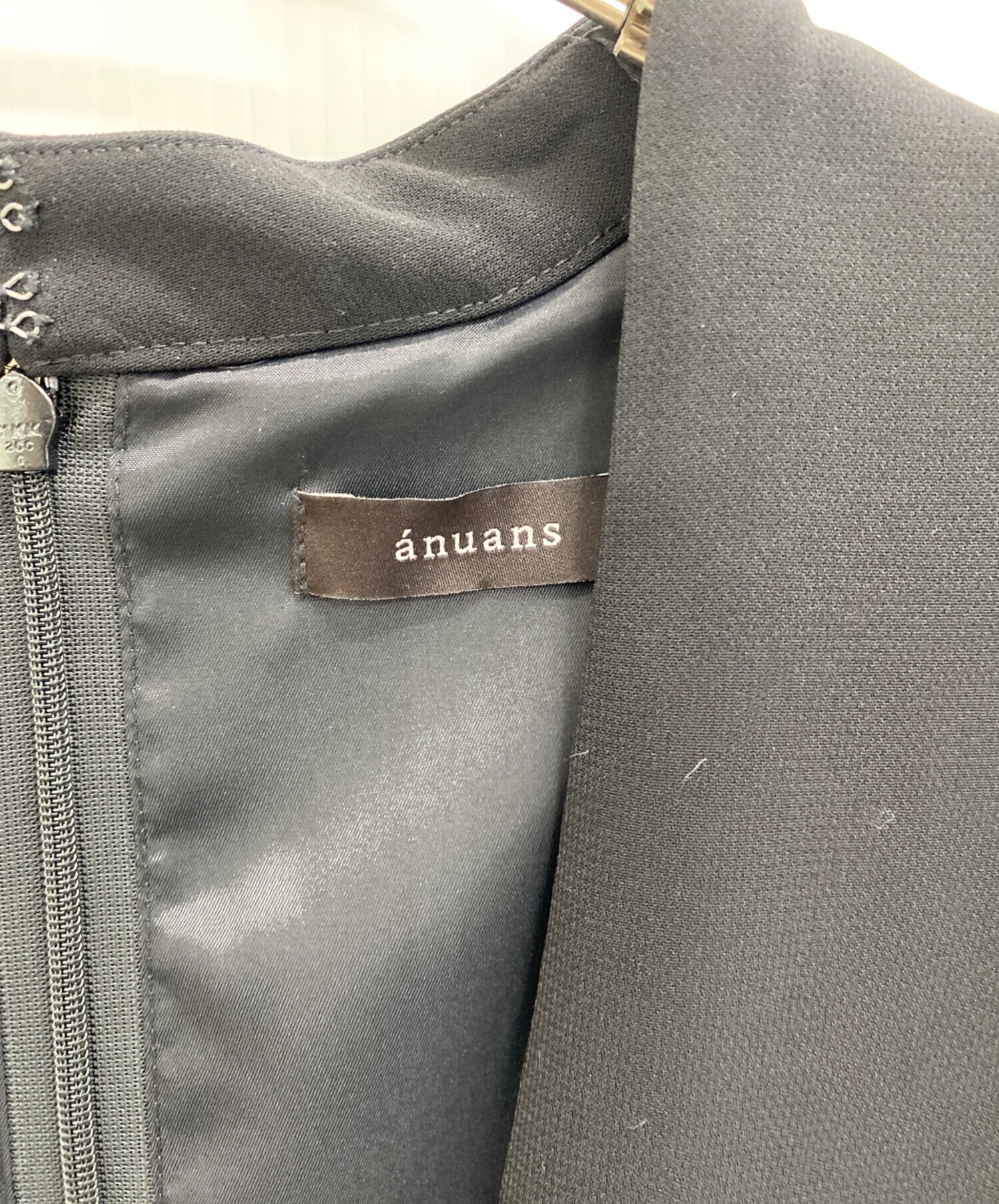 中古・古着通販】anuans (アニュアンス) ストレートジャンスカ 