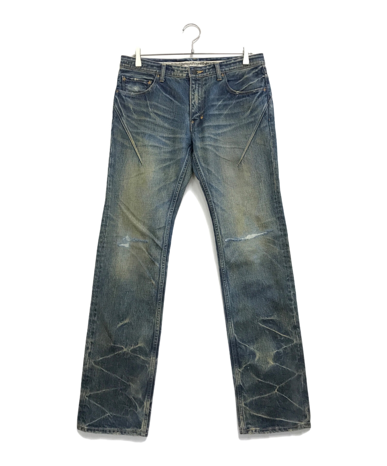 ！レア！ 新品未使用　ナンバーナイン　ネイティブ柄　ジーンズ　キムタク　ヒス レア！ 新品未使用 ナンバーナイン ネイティブ柄 ジーンズ キムタク