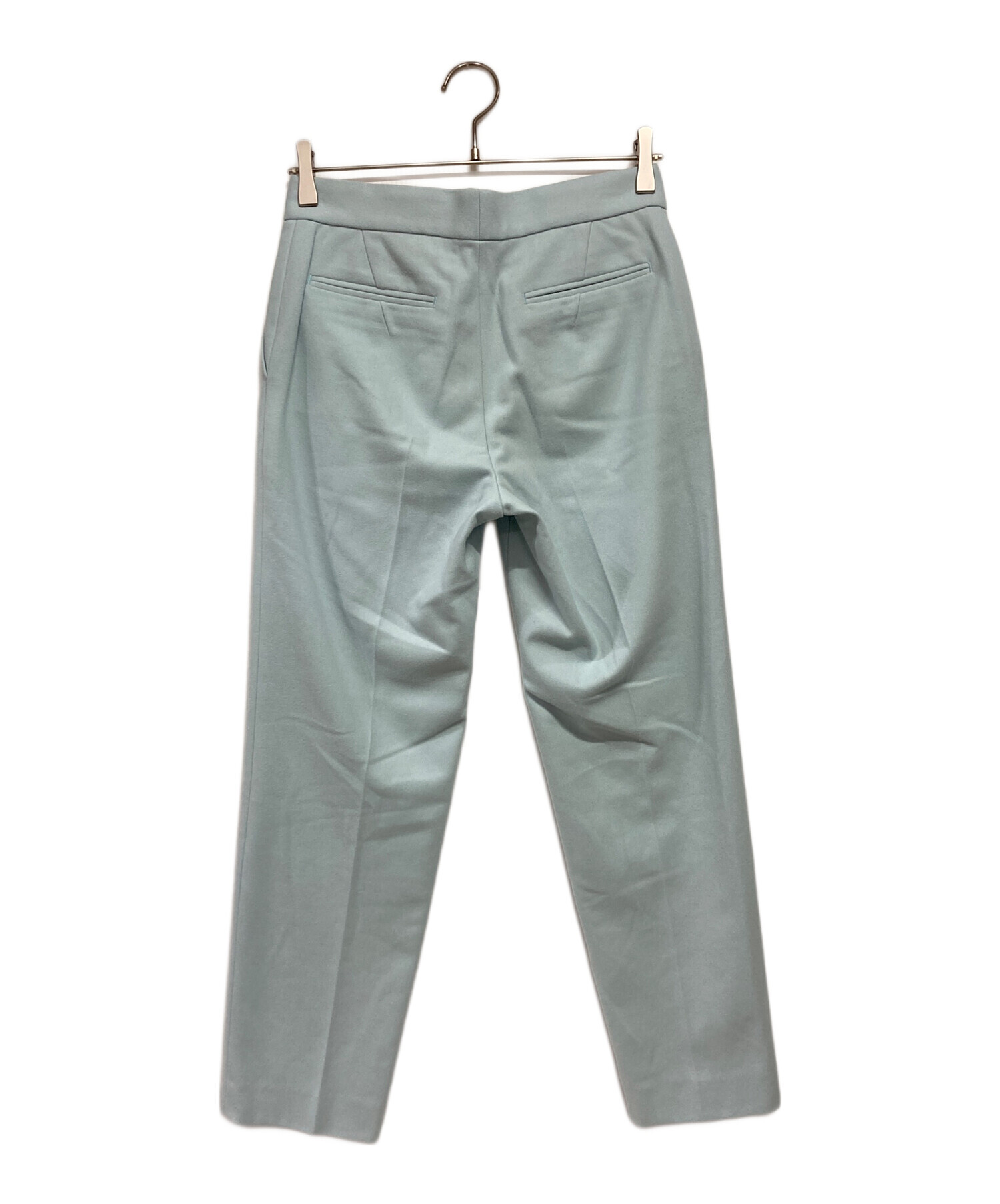 DRAWER ウールパンツ Drawer ドゥロワー ウールトロテーパードタックパンツ Drawer
