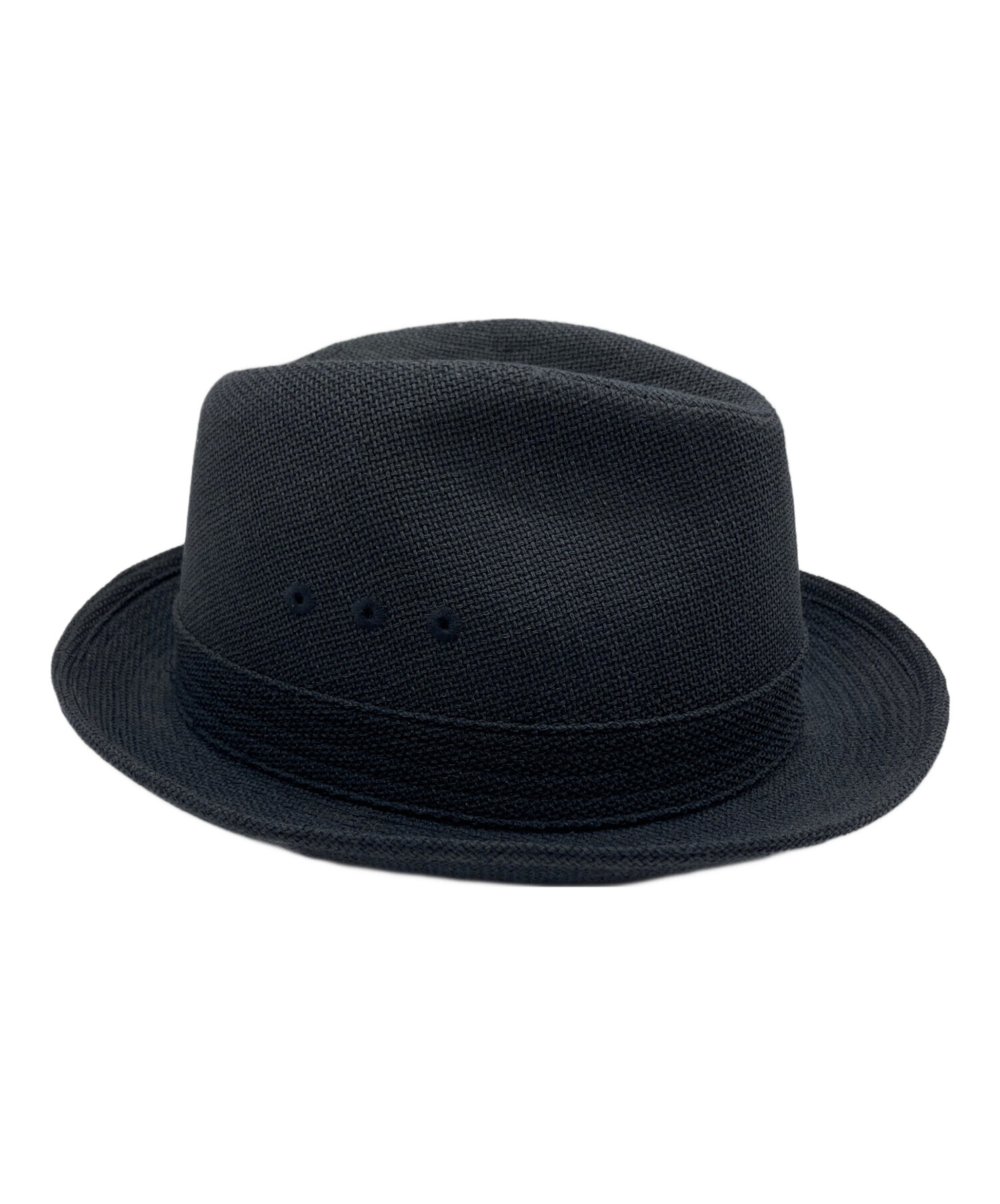 中古・古着通販】BORSALINO (ボルサリーノ) ハット ブラック サイズ