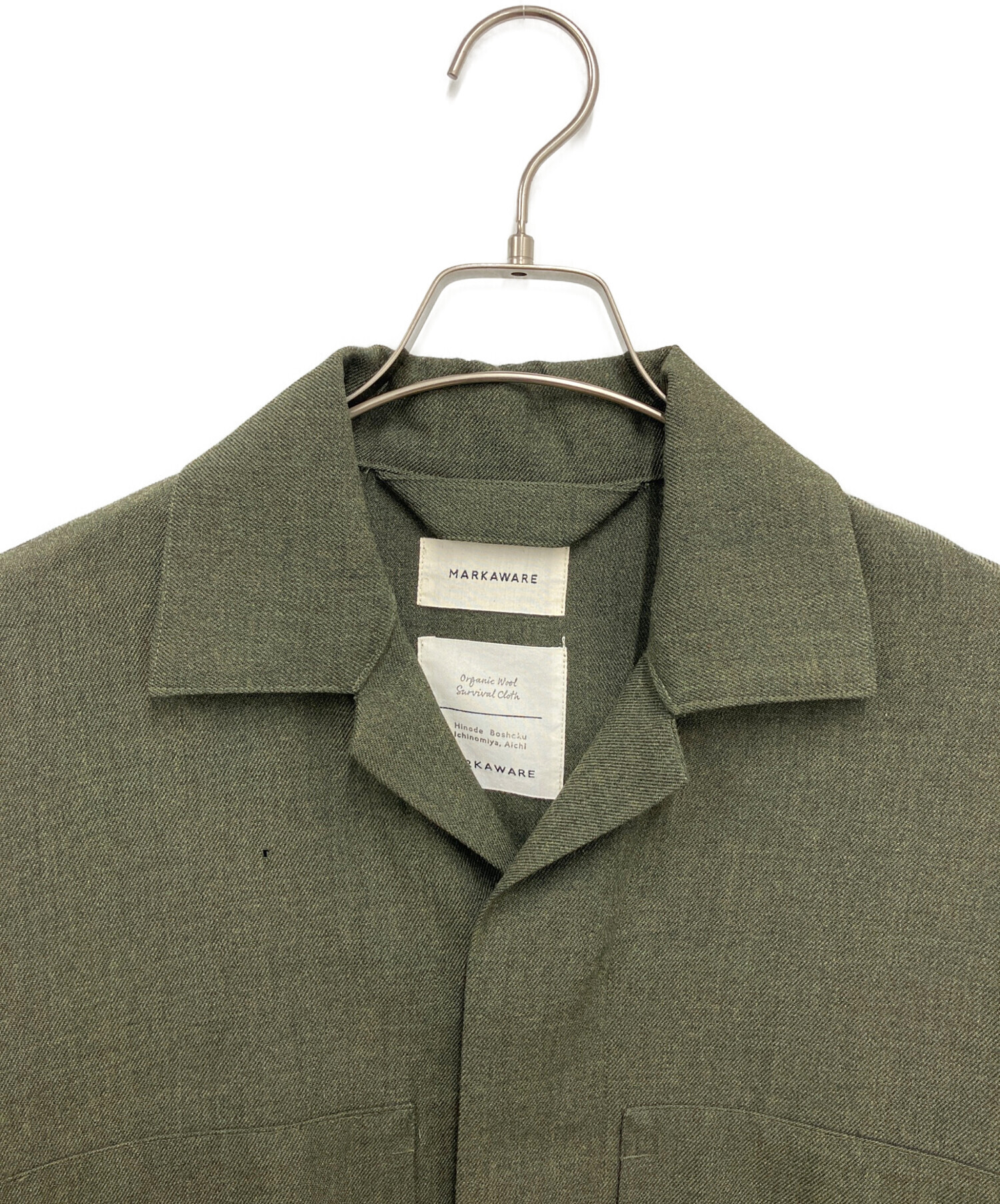 中古・古着通販】MARKAWARE (マーカウェア) ユーティリティシャツ