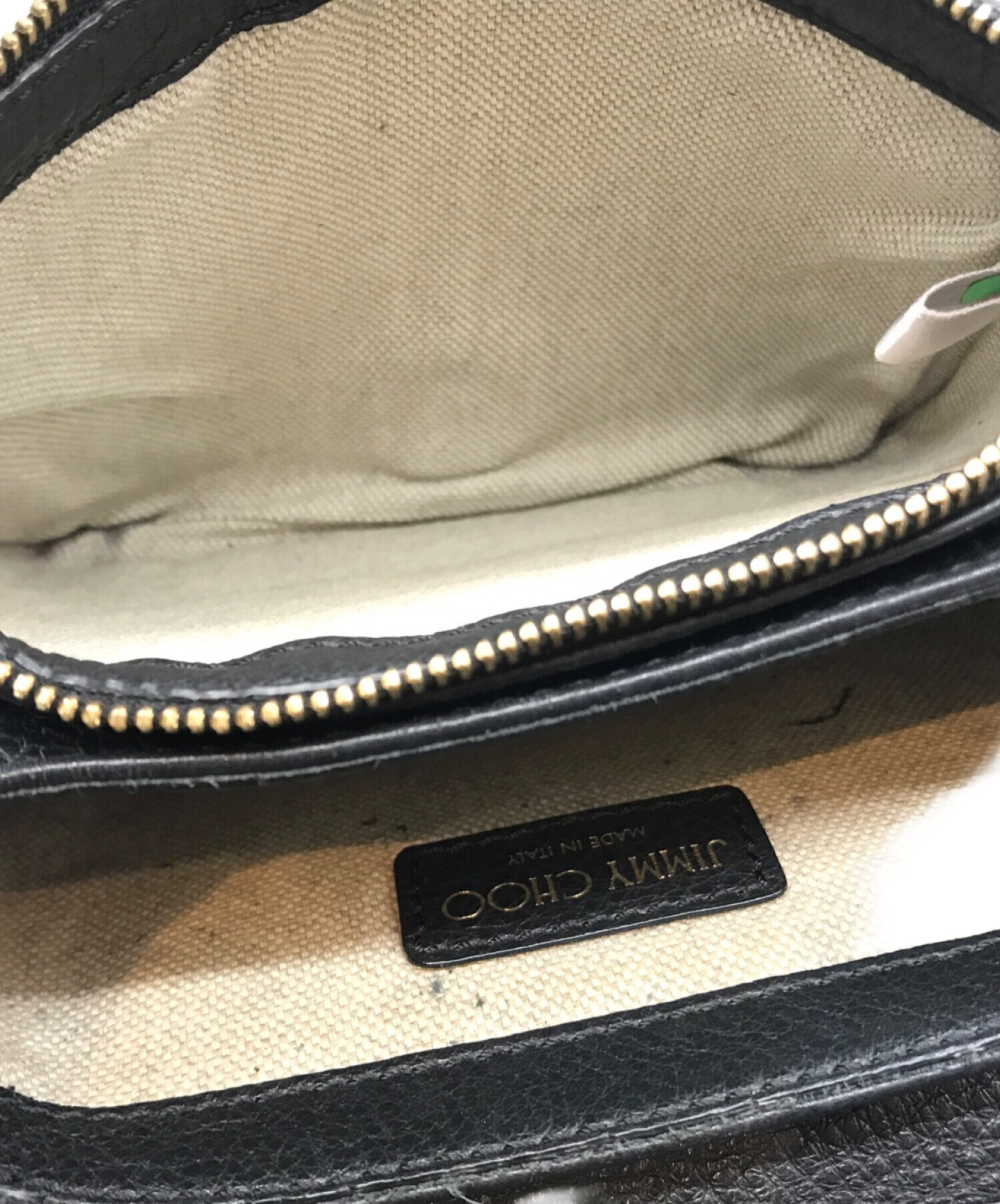 中古・古着通販】JIMMY CHOO (ジミーチュウ) チェーンショルダーバッグ