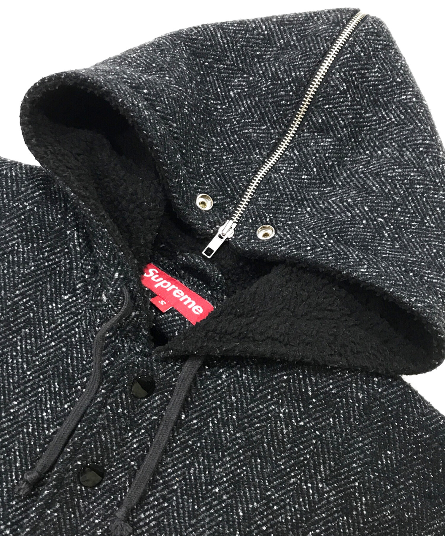 中古・古着通販】SUPREME (シュプリーム) Hooded Baseball Jacket
