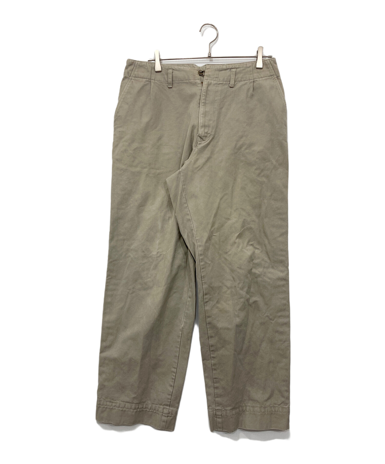 KOLOR BEACON パッカリングパンツ ベージュ 直営店限定】kolor BEACON