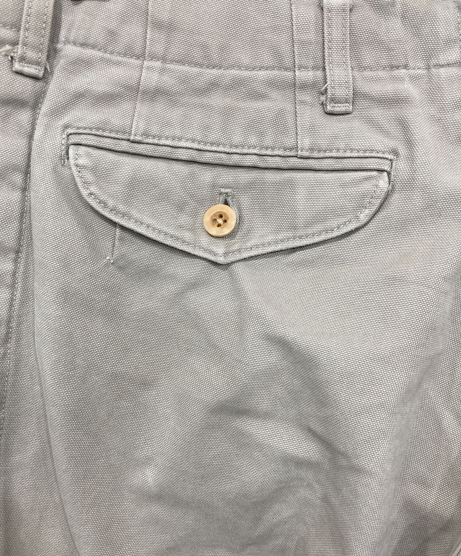 中古・古着通販】KOLOR (カラー) パッカリングパンツ ベージュ サイズ