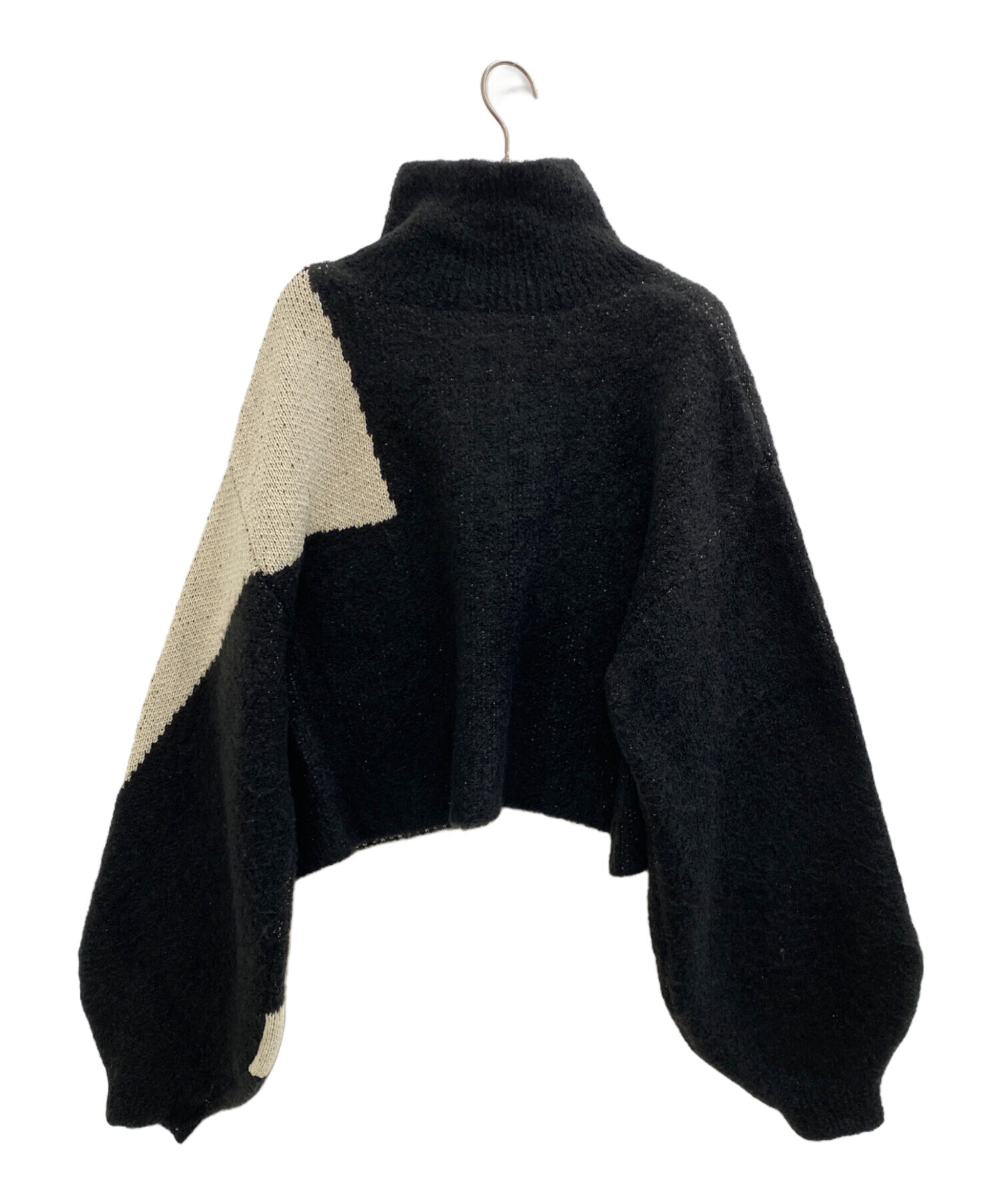 中古・古着通販】Knuth Marf (クヌースマーフ) half zip bicolor knit
