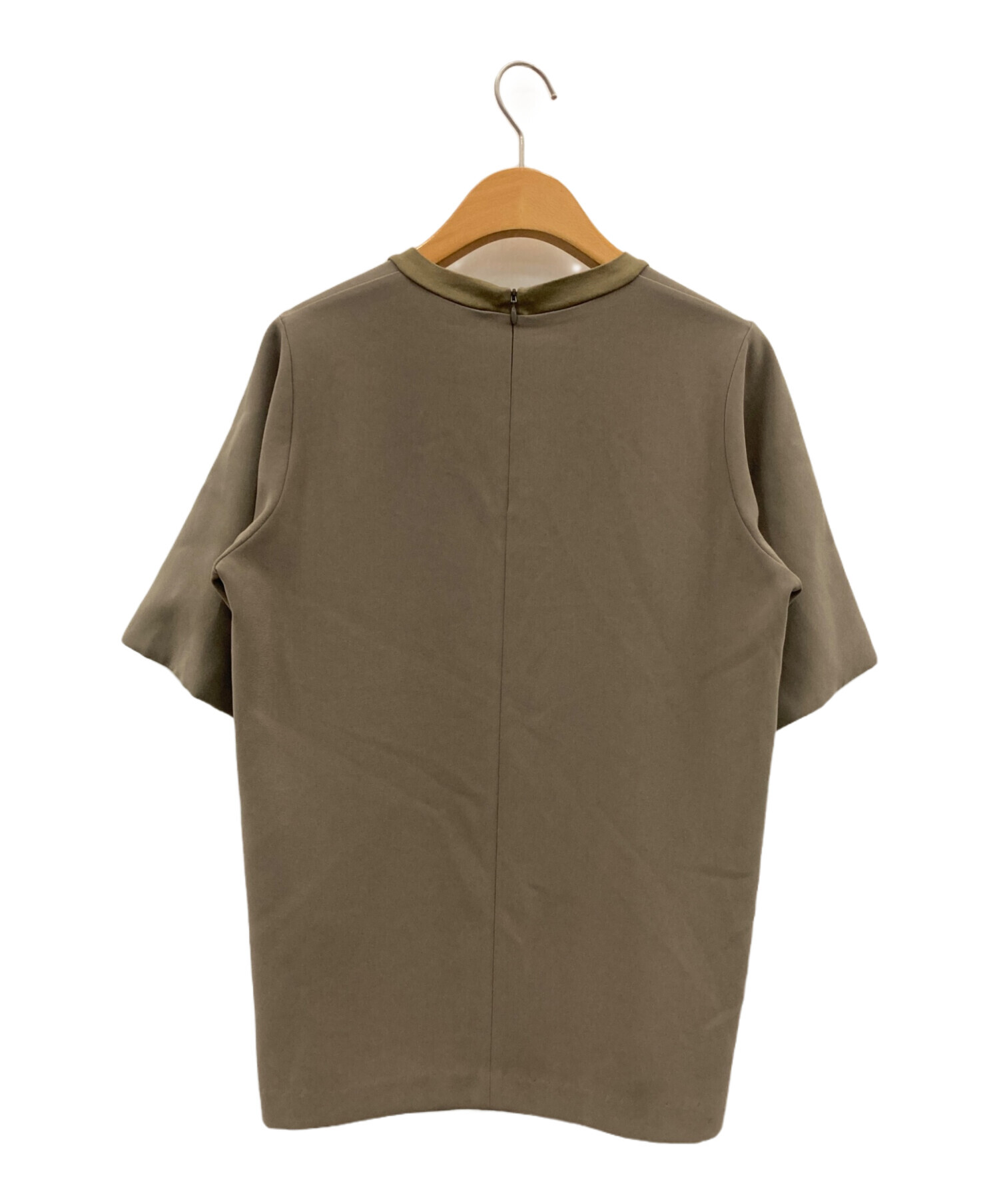 中古・古着通販】CINOH (チノ) WIDE SLEEVEブラウス オリーブ サイズ:F 