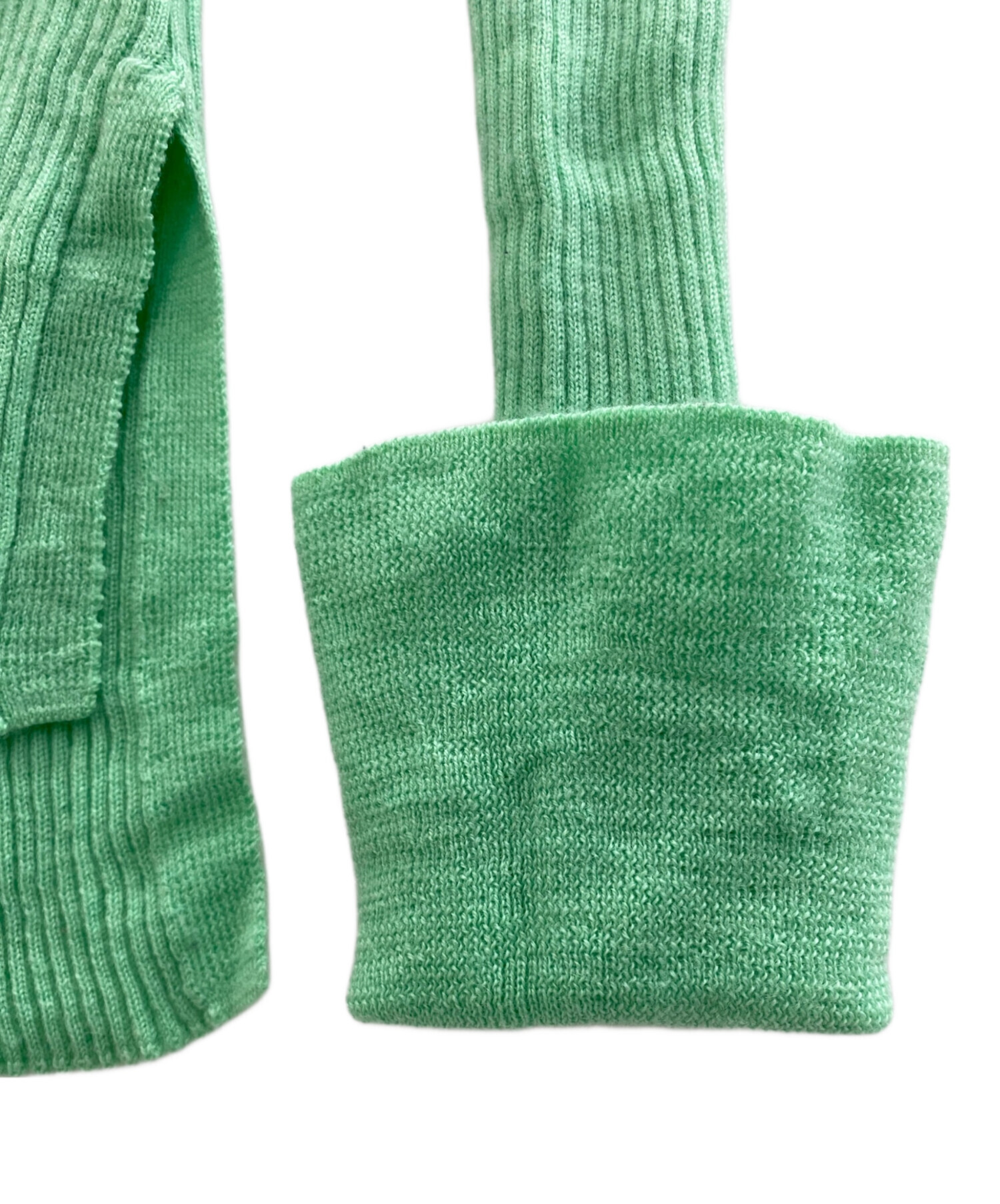 中古・古着通販】nagonstans (ナゴンスタンス) リブハイネックニット