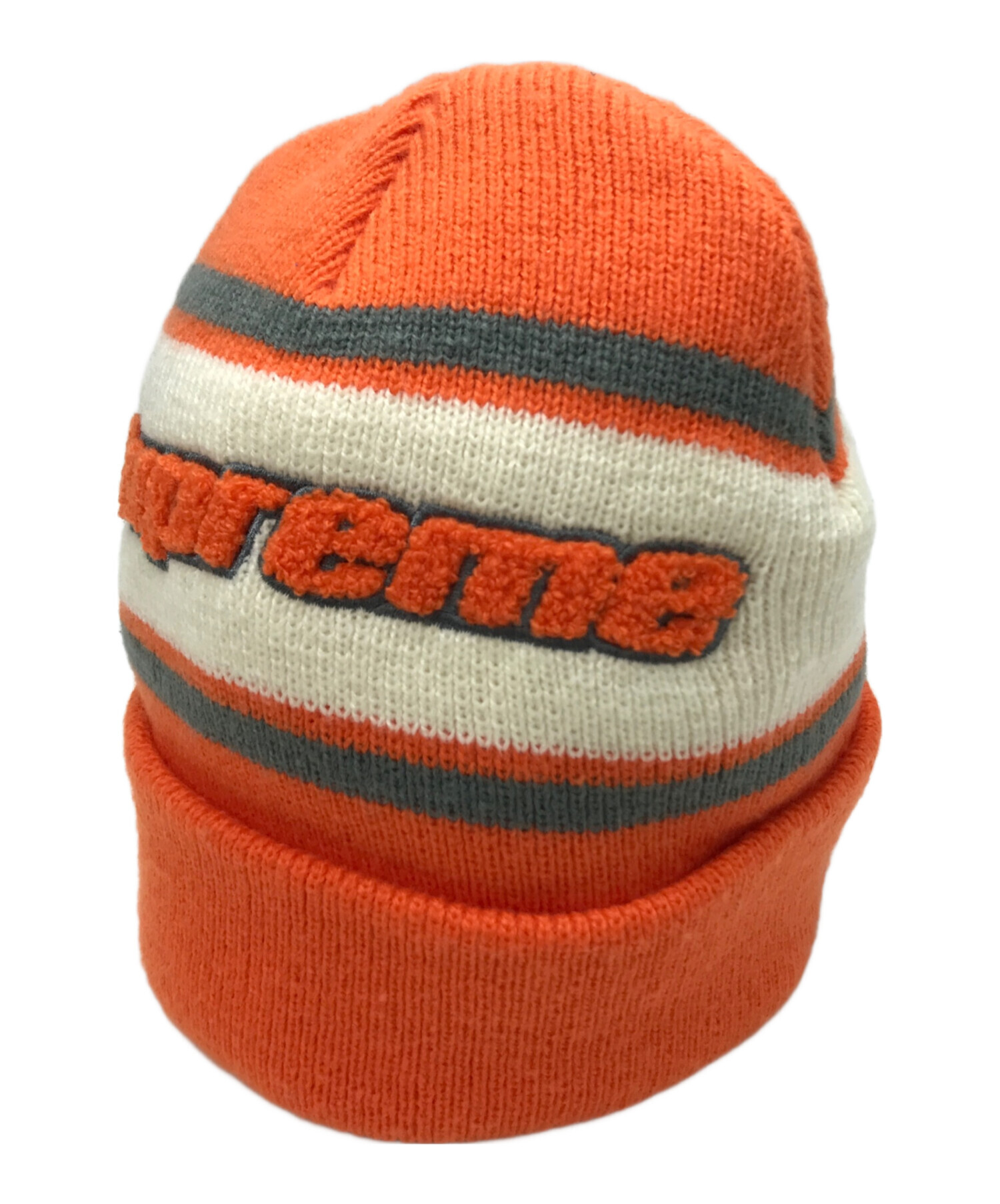 中古・古着通販】SUPREME (シュプリーム) Chenille Stripe Beanie