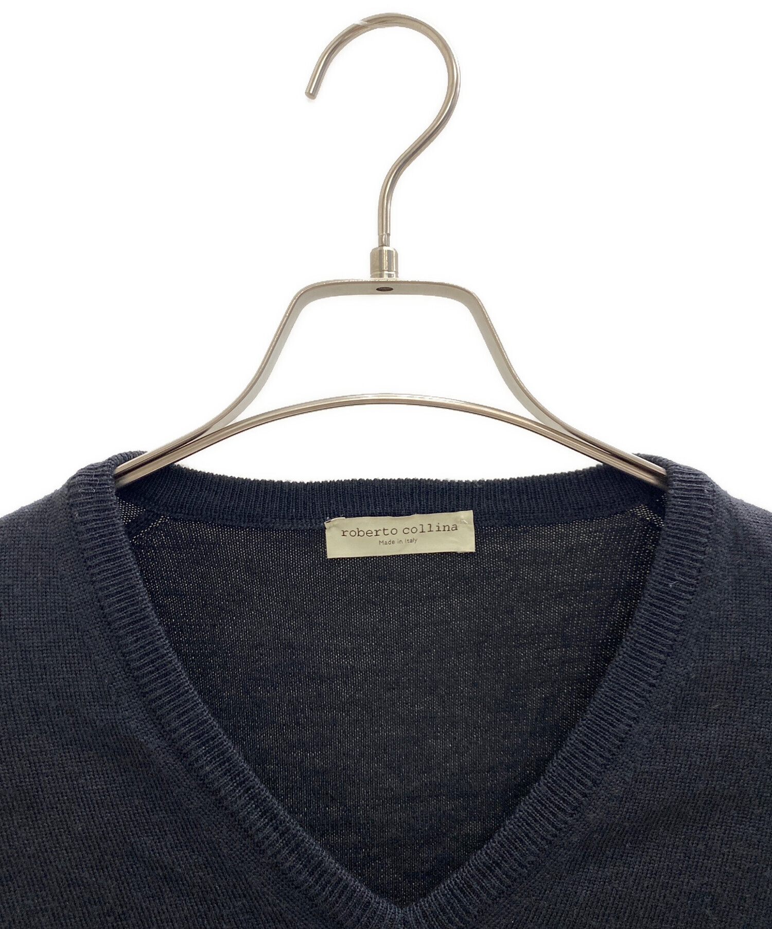 【ROBERTO COLLINA/ロベルトコリーナ】 Vネック ニット 中古・古着通販】ROBERTO COLLINA (ロベルトコリーナ) Vネックニット