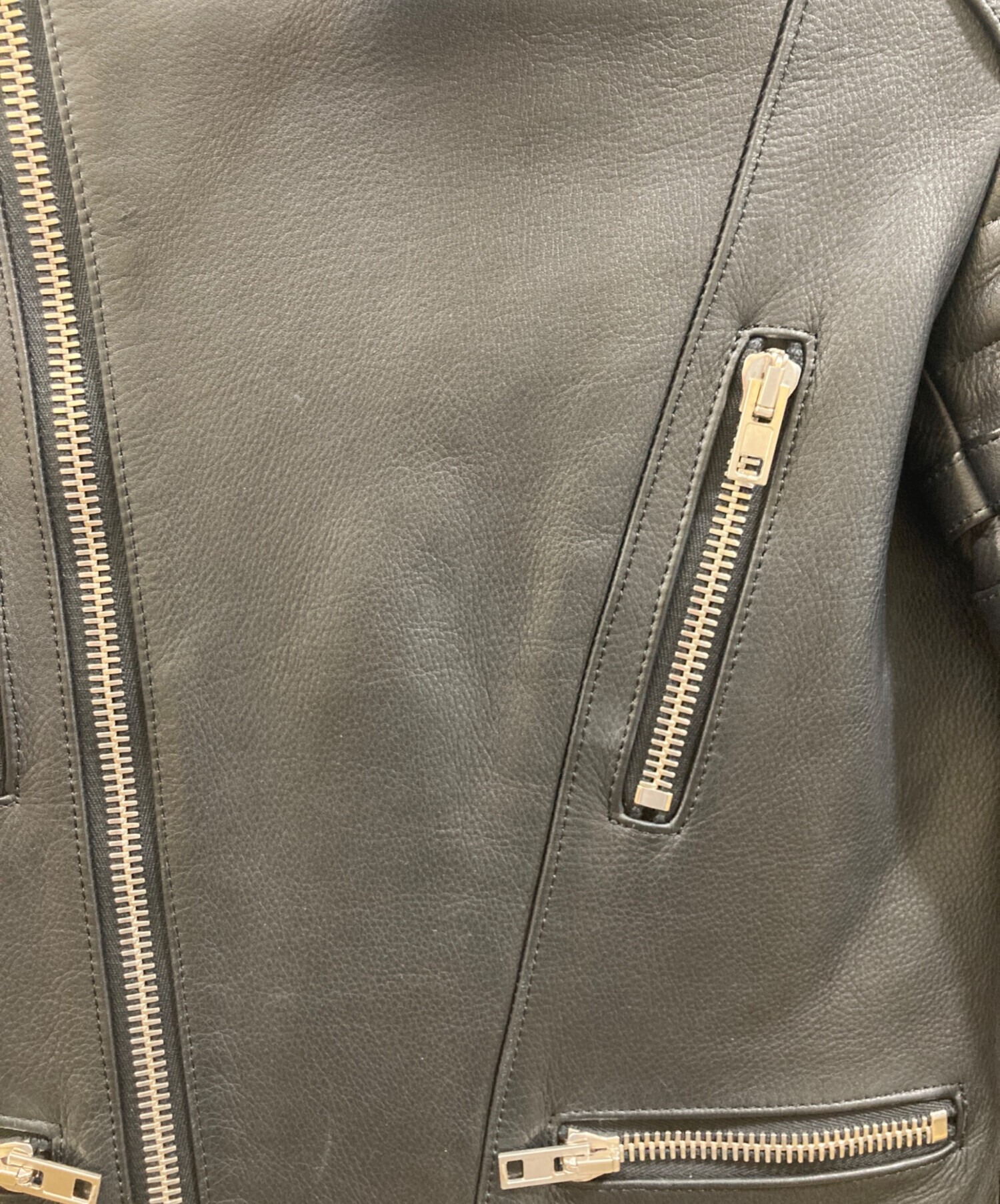 美品✨【UNUSED アンユーズド】ダブルライダースジャケット 中古・古着通販】UNUSED (アンユーズド) シンサレート ダブル