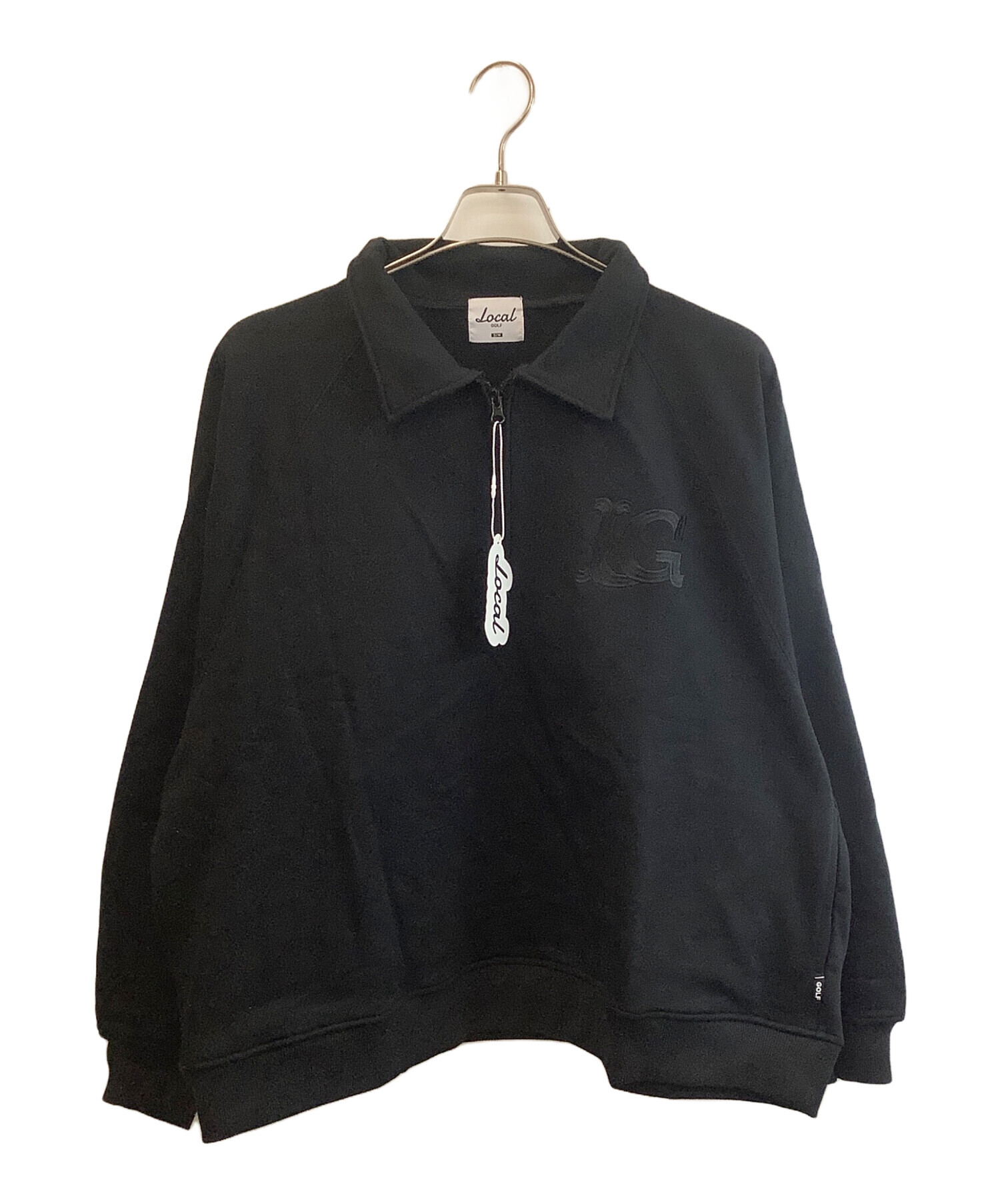 中古・古着通販】Local Golf (ローカルゴルフ) LG ZIP POLO SWEAT