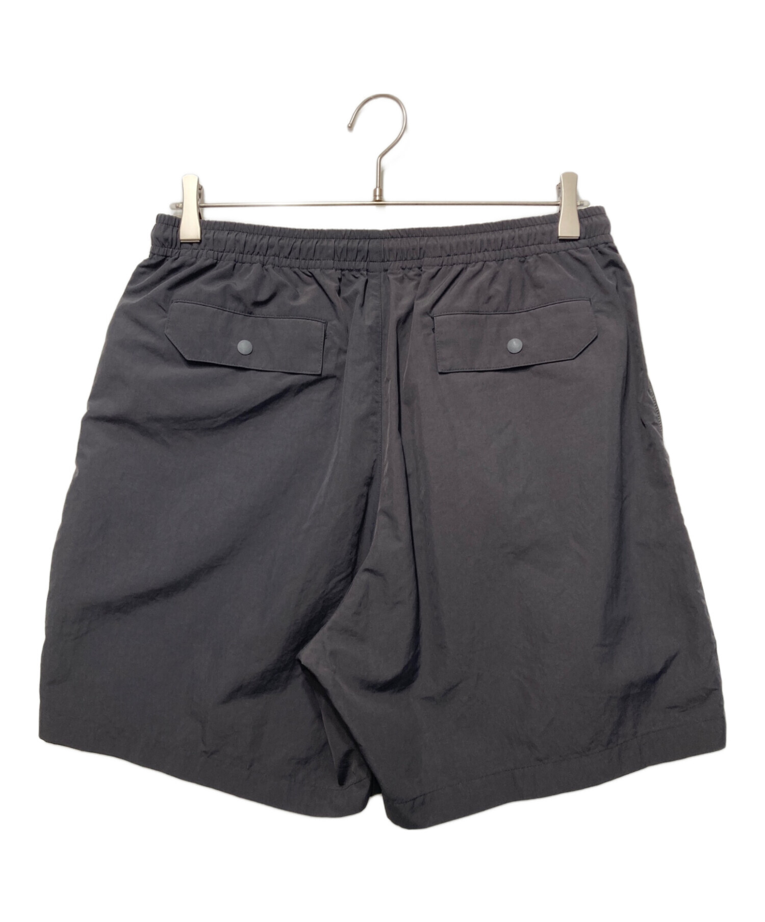 中古・古着通販】ENNOY (エンノイ) NYLON SHORTS グレー サイズ:M