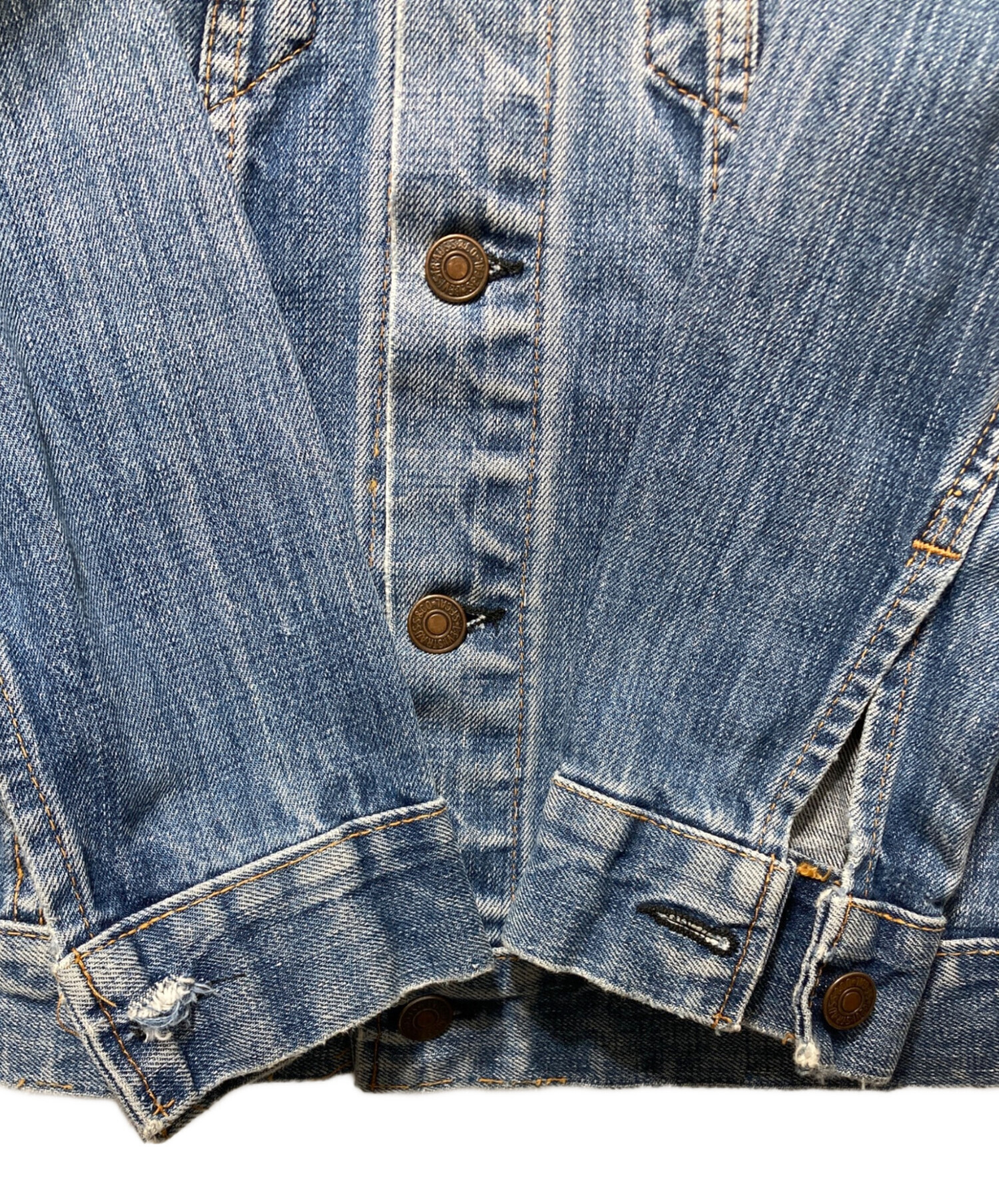 Levis リーバイス デニムジャケット 4th 濃紺 Lインディゴ 現行 中古・古着通販】LEVI'S (リーバイス) 4thデニムジャケット インディゴ