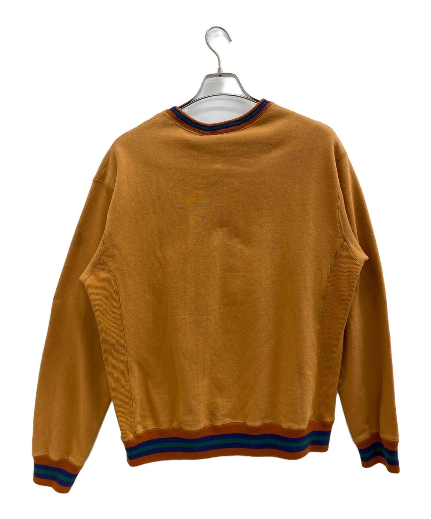 ブラックアイパッチ BLACK EYE PATCH スウェット 21SS BEPSS21EI31 ×Wasted Youth ウェステッドユース クルーネック スウェット オレンジ系 L【新古品】【未使用】【中古】 中古・古着通販】BlackEyePatch (ブラックアイパッチ) Wasted Youth