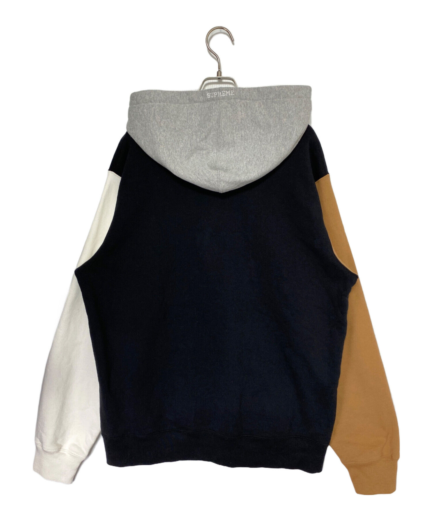 中古・古着通販】SUPREME (シュプリーム) S Logo Colorblocked Hooded