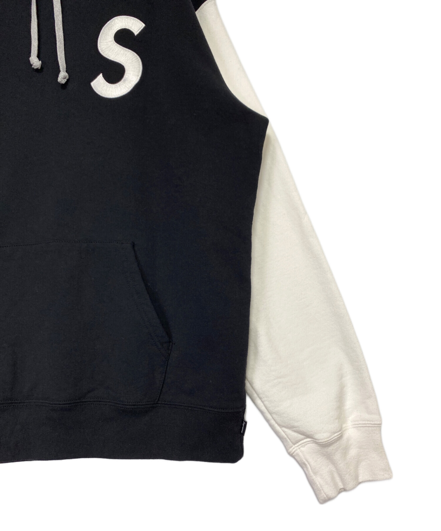 中古・古着通販】SUPREME (シュプリーム) S Logo Colorblocked Hooded