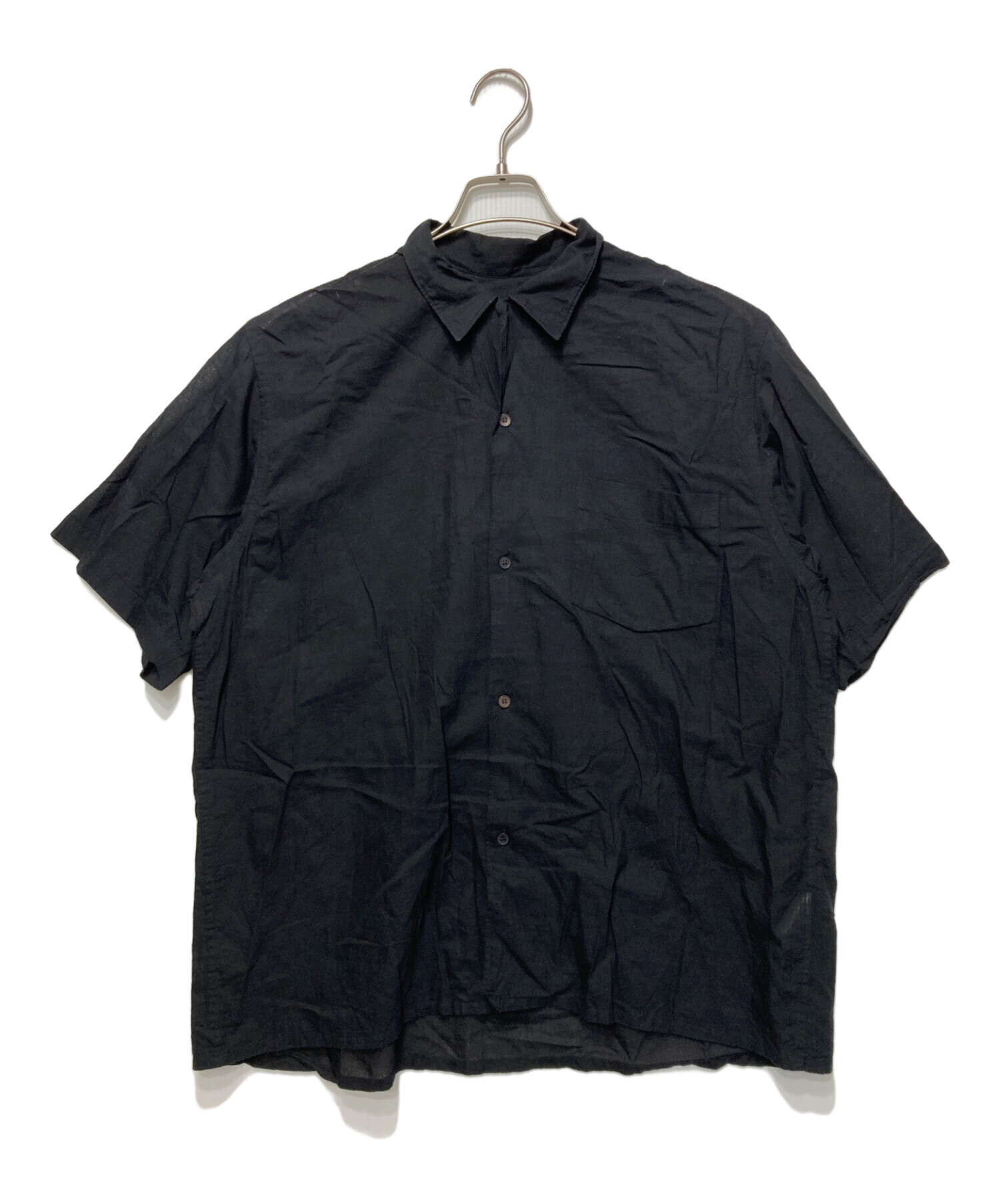 中古・古着通販】COMOLI (コモリ) KHADIコットン 半袖オープンカラー