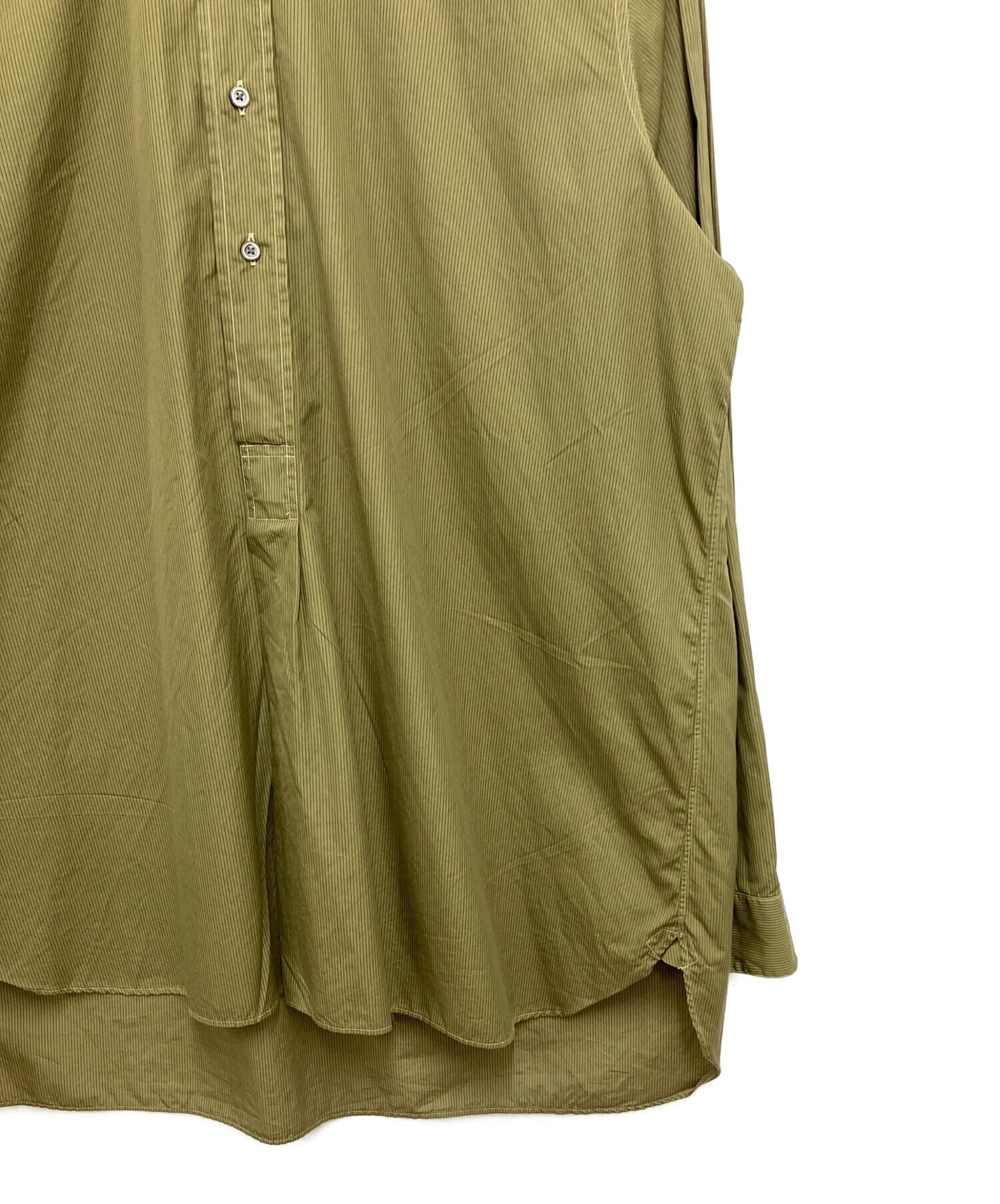 中古・古着通販】A.PRESSE (アプレッセ) Pullover Collarless Shirt