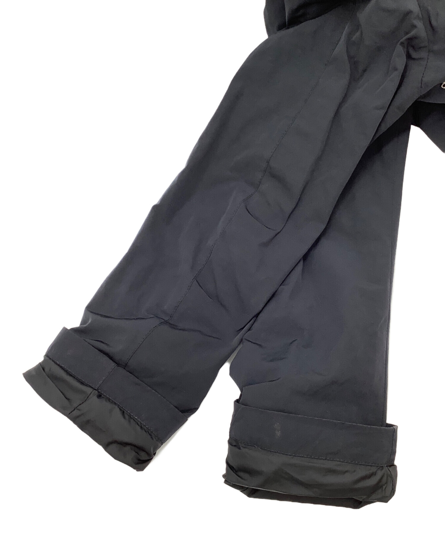 中古・古着通販】ASPESI (アスペジ) ステンカラーコート ブラック