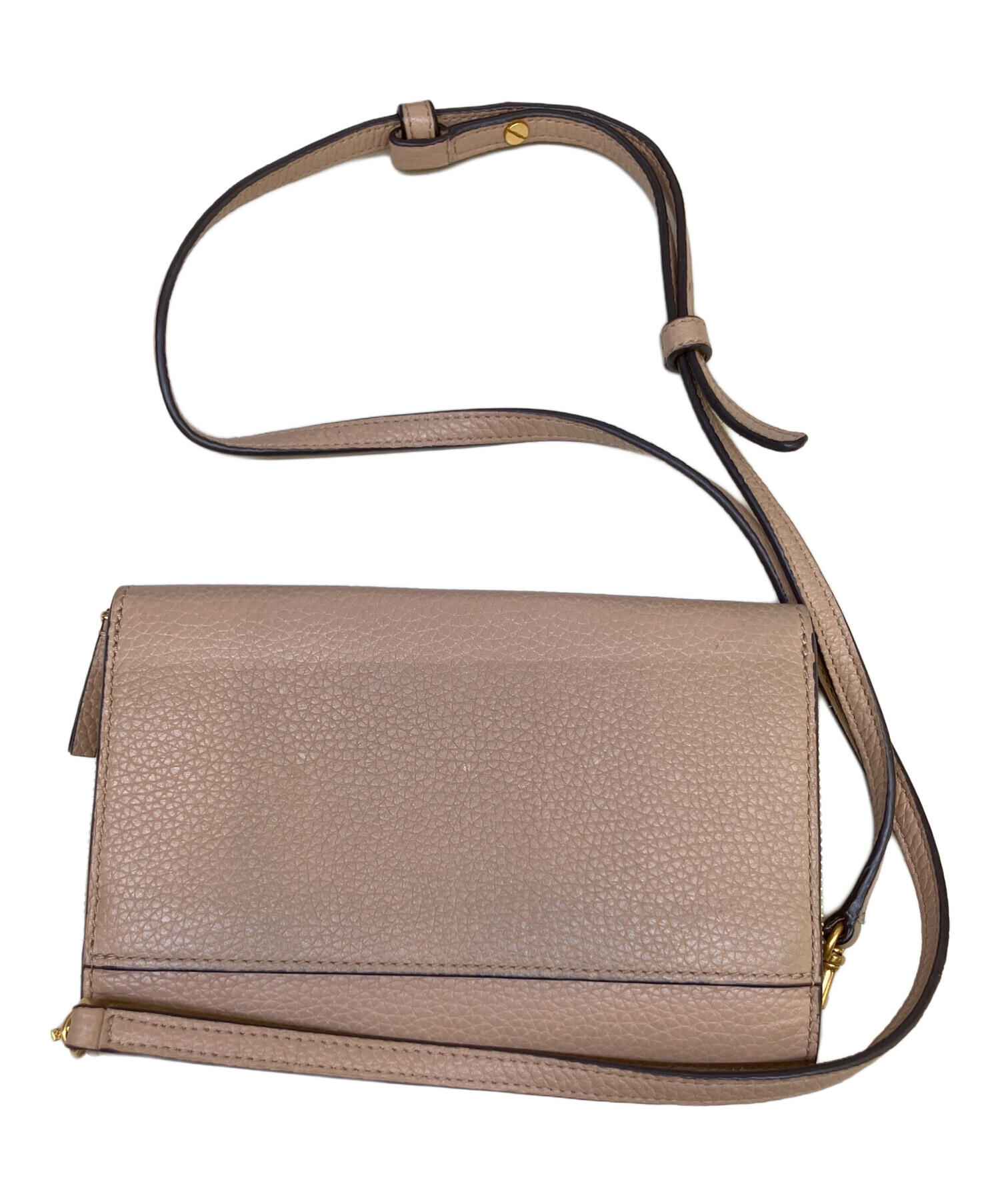 TORY BURCH トリーバーチ ショルダーバッグ  ベージュ 【古着】【中古】【送料無料】 中古・古着通販】TORY BURCH (トリーバーチ) ショルダーバッグ