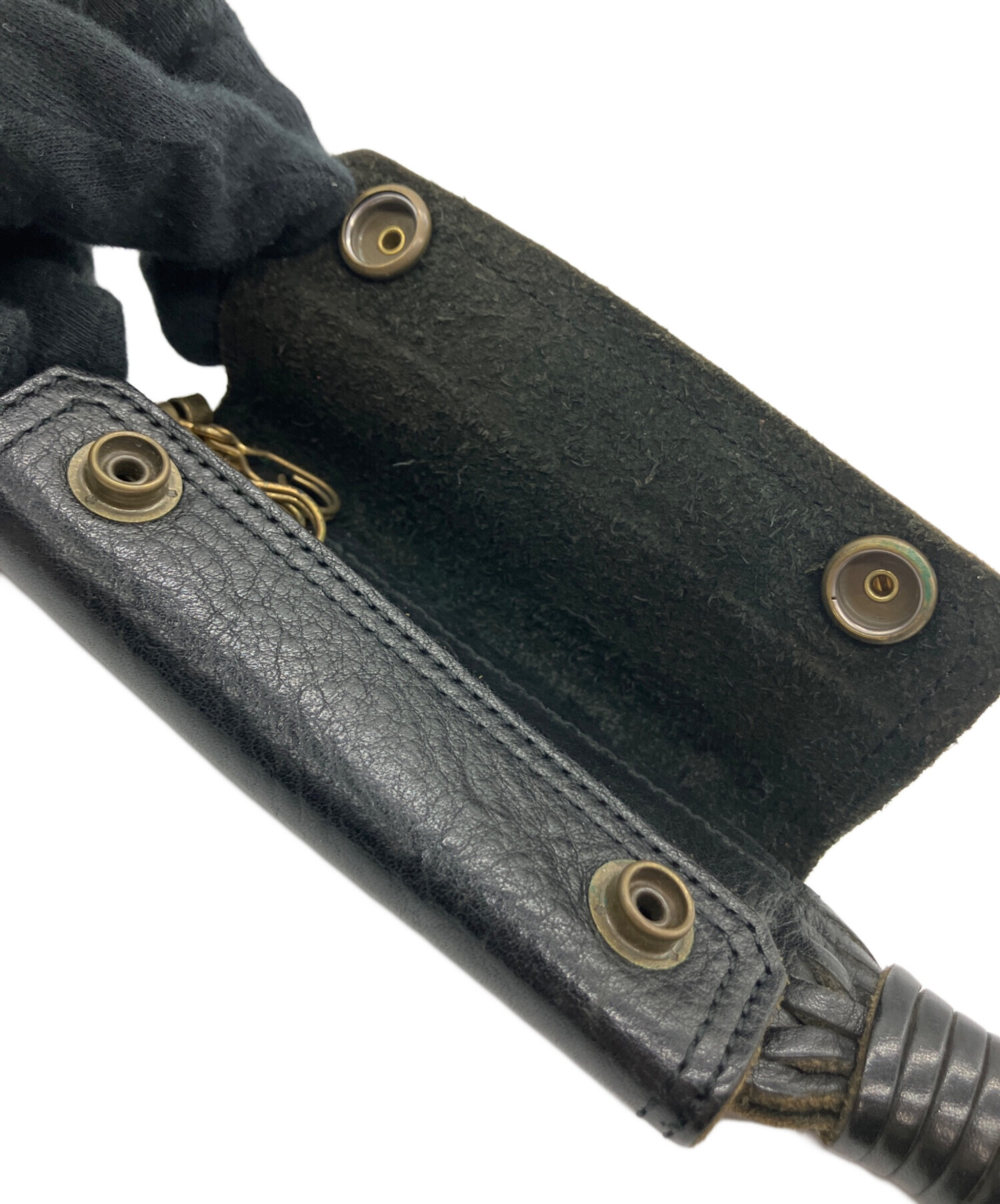 中古・古着通販】blackmeans (ブラックミーンズ) ロングウィップレザー