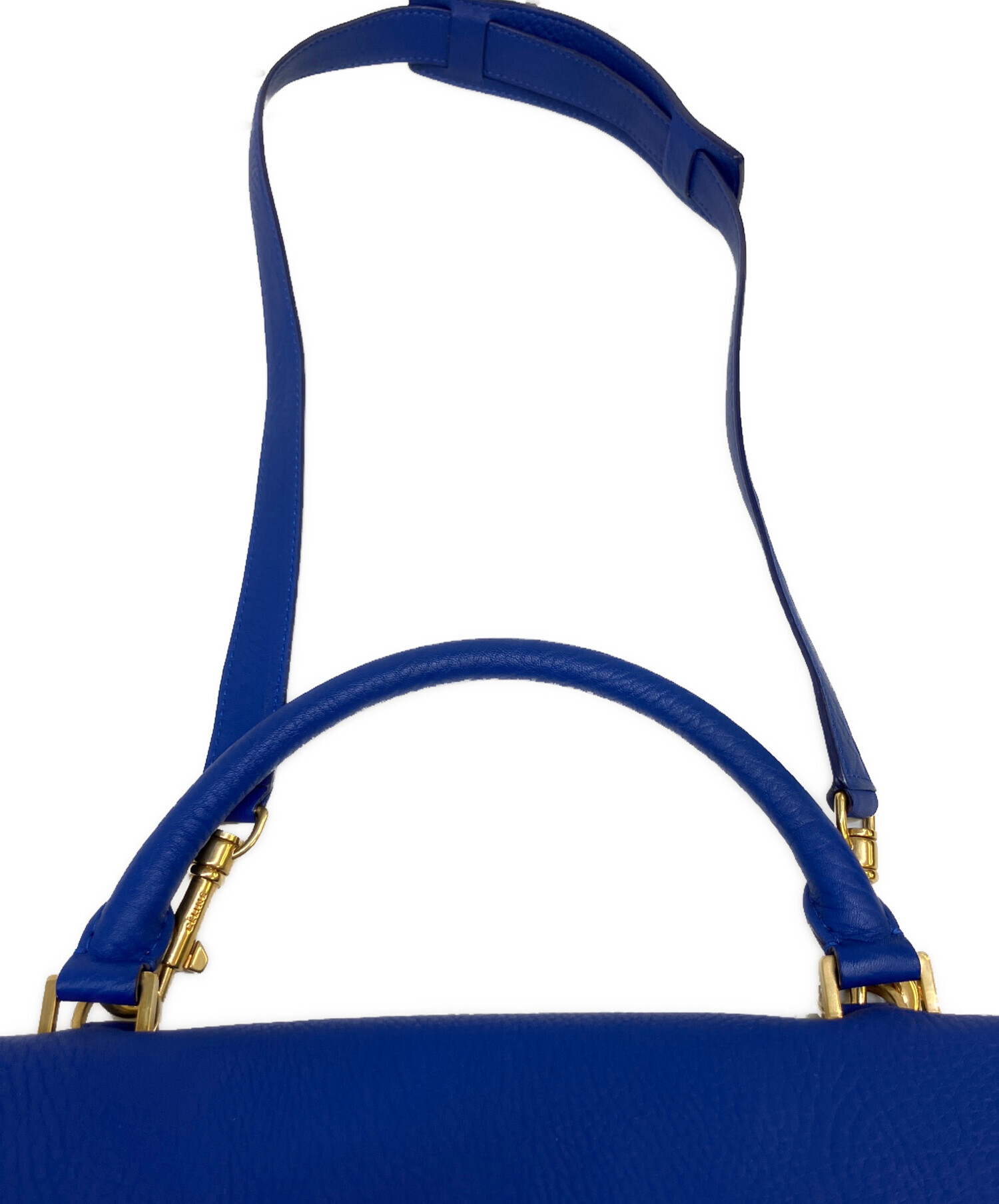 中古・古着通販】CELINE (セリーヌ) 2WAYバッグ ブルー｜ブランド 