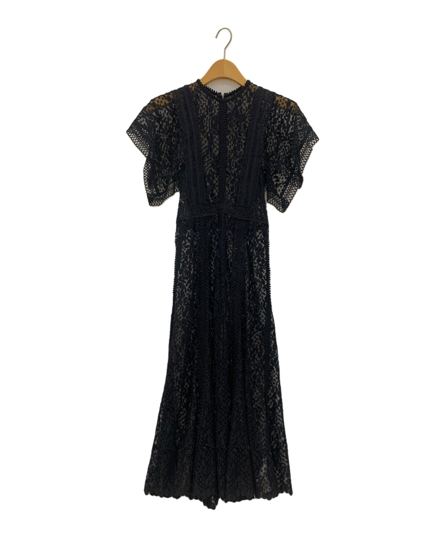 FRAY I.D】レースミディドレス