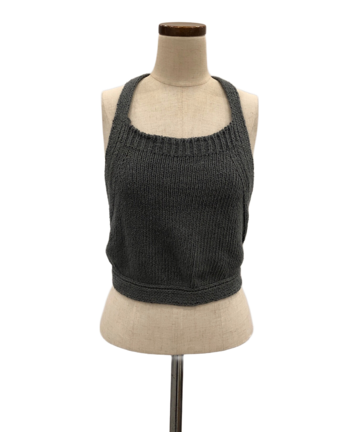 中古・古着通販】Ernie Palo (アーニーパロ) Knit Camisole グレー