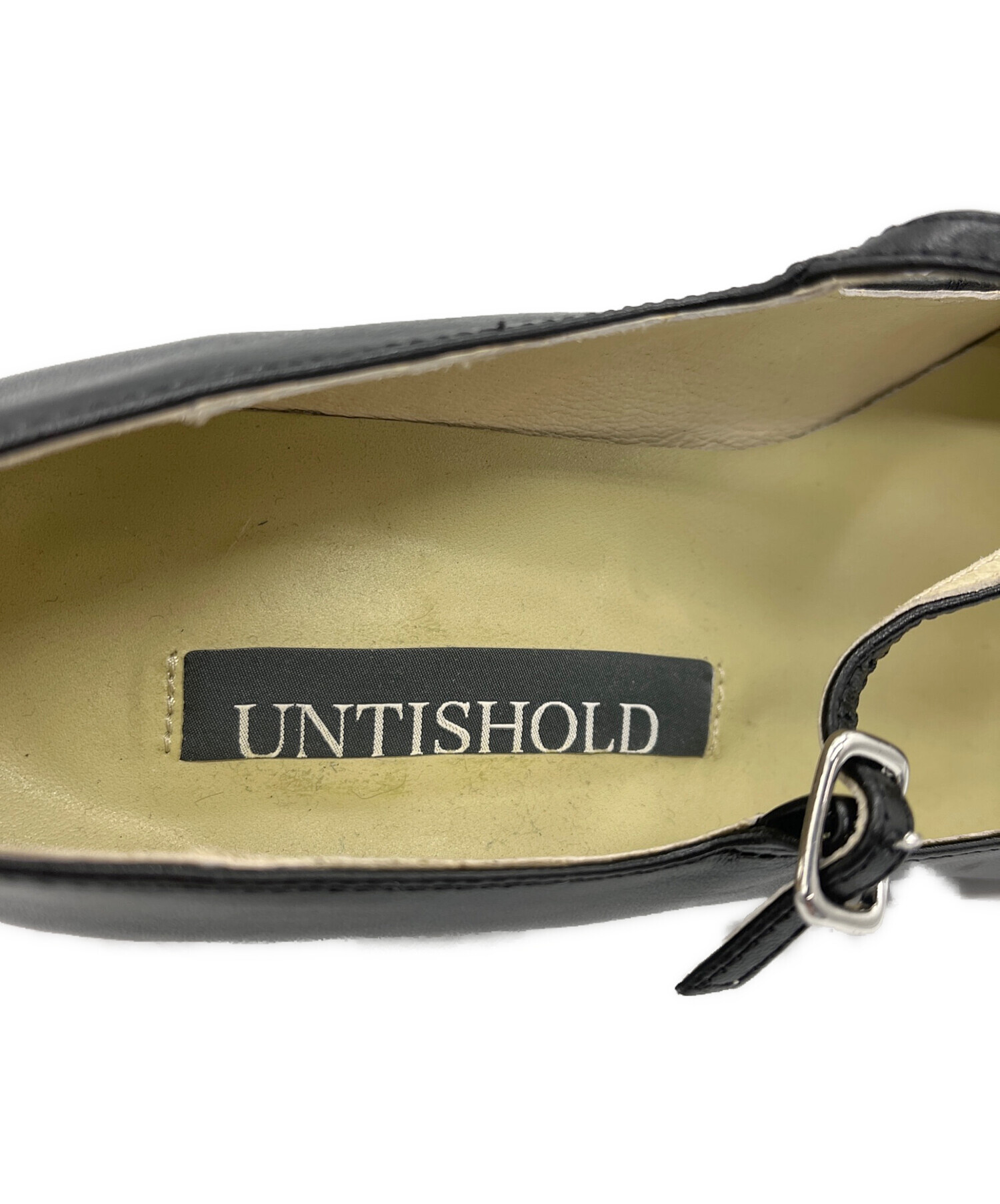 中古・古着通販】UNTISHOLD (アンチショルド) Jane ストラップパンプス