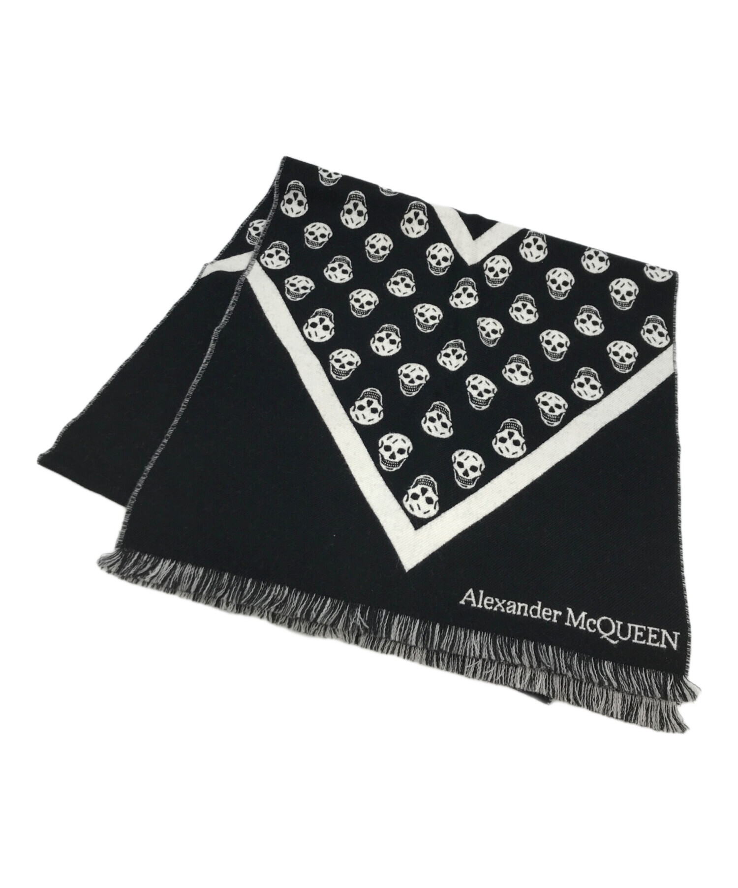 ALEXANDER McQUEEN アレキサンダーマックイーン マフラー 中古・古着通販】ALEXANDER McQUEEN (アレキサンダーマックイーン