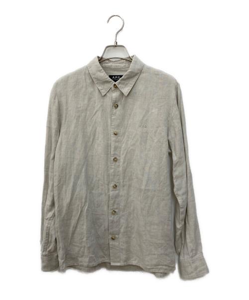 美品 A.P.C. アーペーセー ベージュ リネン ニット ポロシャツ 楽天市場】APC A.P.C. アーペーセー セーター pull oda WVBAZ