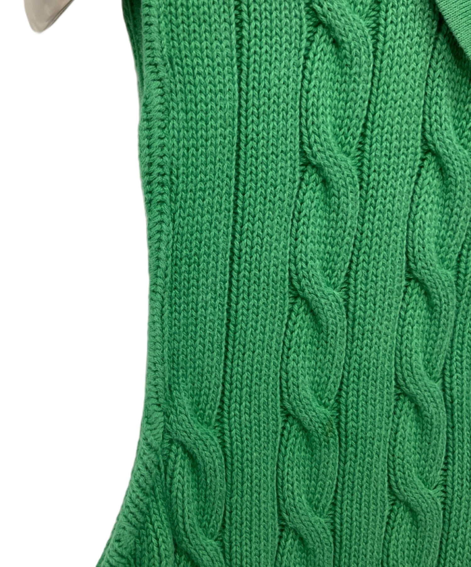 まるちゃん　スリーブレス ケーブルニット ポロシャツ　ラルフローレン 中古・古着通販】POLO RALPH LAUREN (ポロ・ラルフローレン) スリーブ