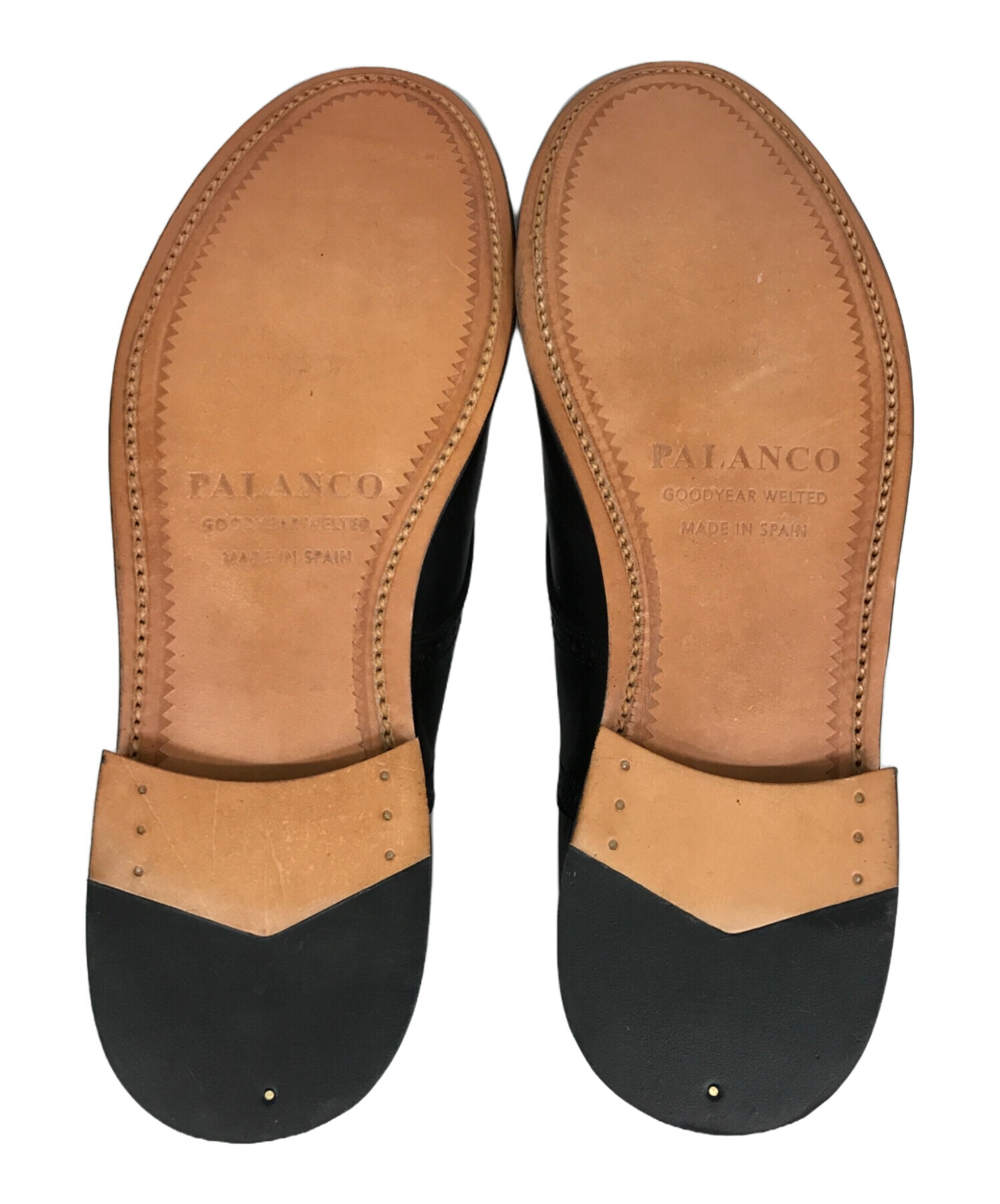 中古・古着通販】Palanco (パランコ) ウィングチップシューズ ブラック