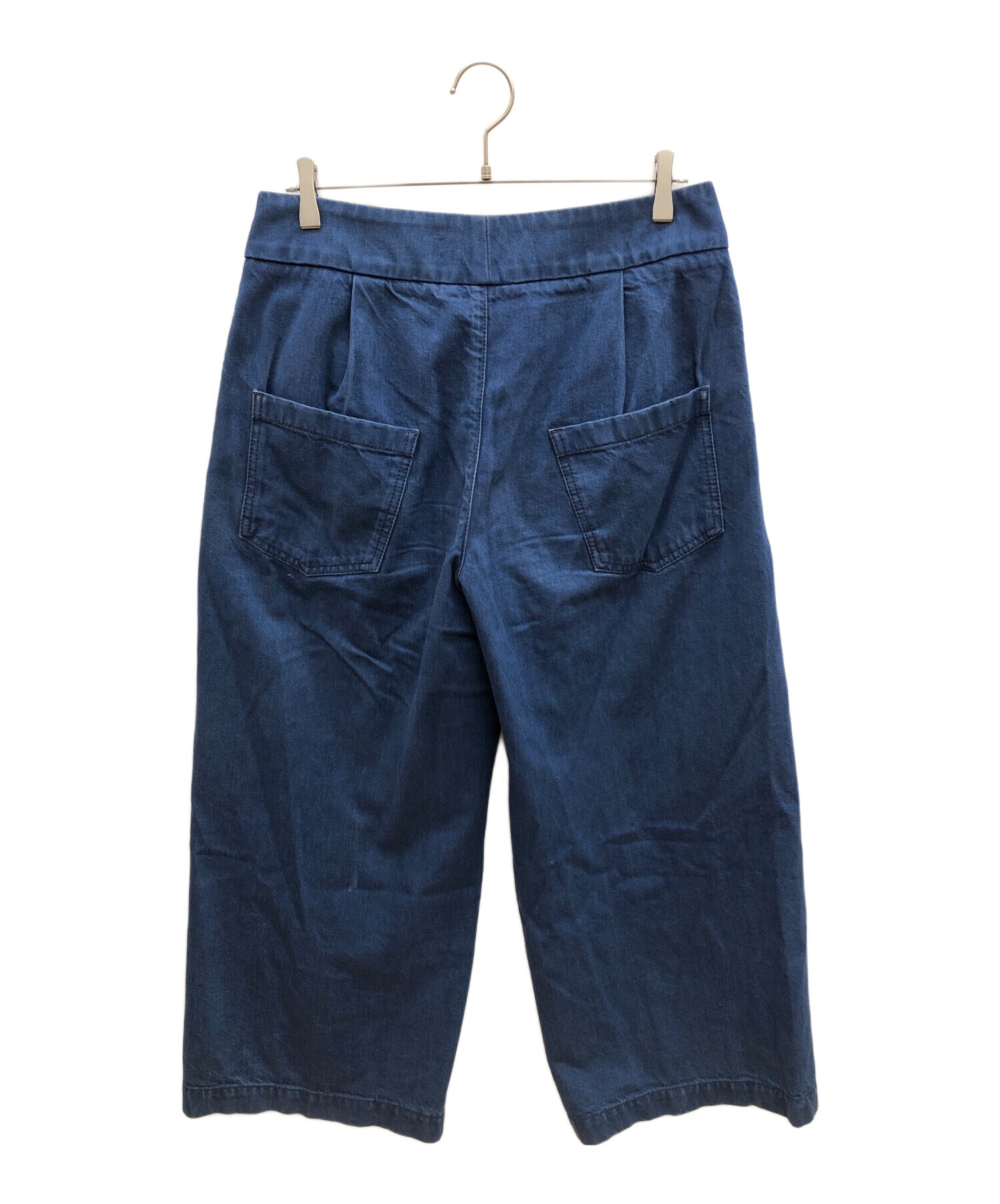 マルニ　デニム パンツ　ワイドパンツ　sale 中古・古着通販】MARNI (マルニ) ワイドデニムパンツ インディゴ