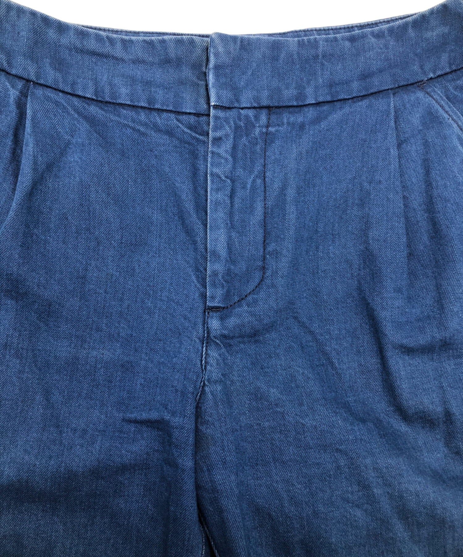 中古・古着通販】MARNI (マルニ) ワイドデニムパンツ インディゴ