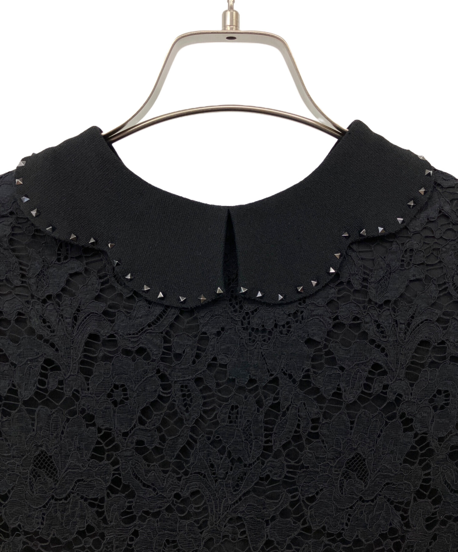 中古・古着通販】VALENTINO (ヴァレンティノ) スタッズ&レースニット