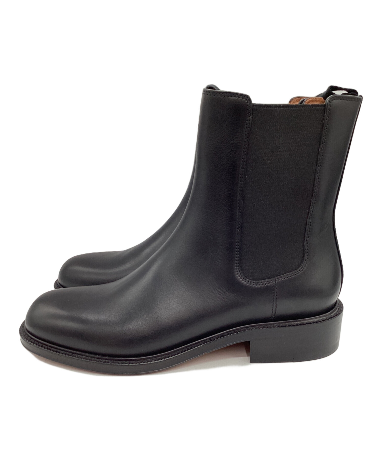 中古・古着通販】CELINE (セリーヌ) チェルシーブーツ ブラック 中古・古着通販】CELINE (セリーヌ) チェルシーブーツ ブラック
