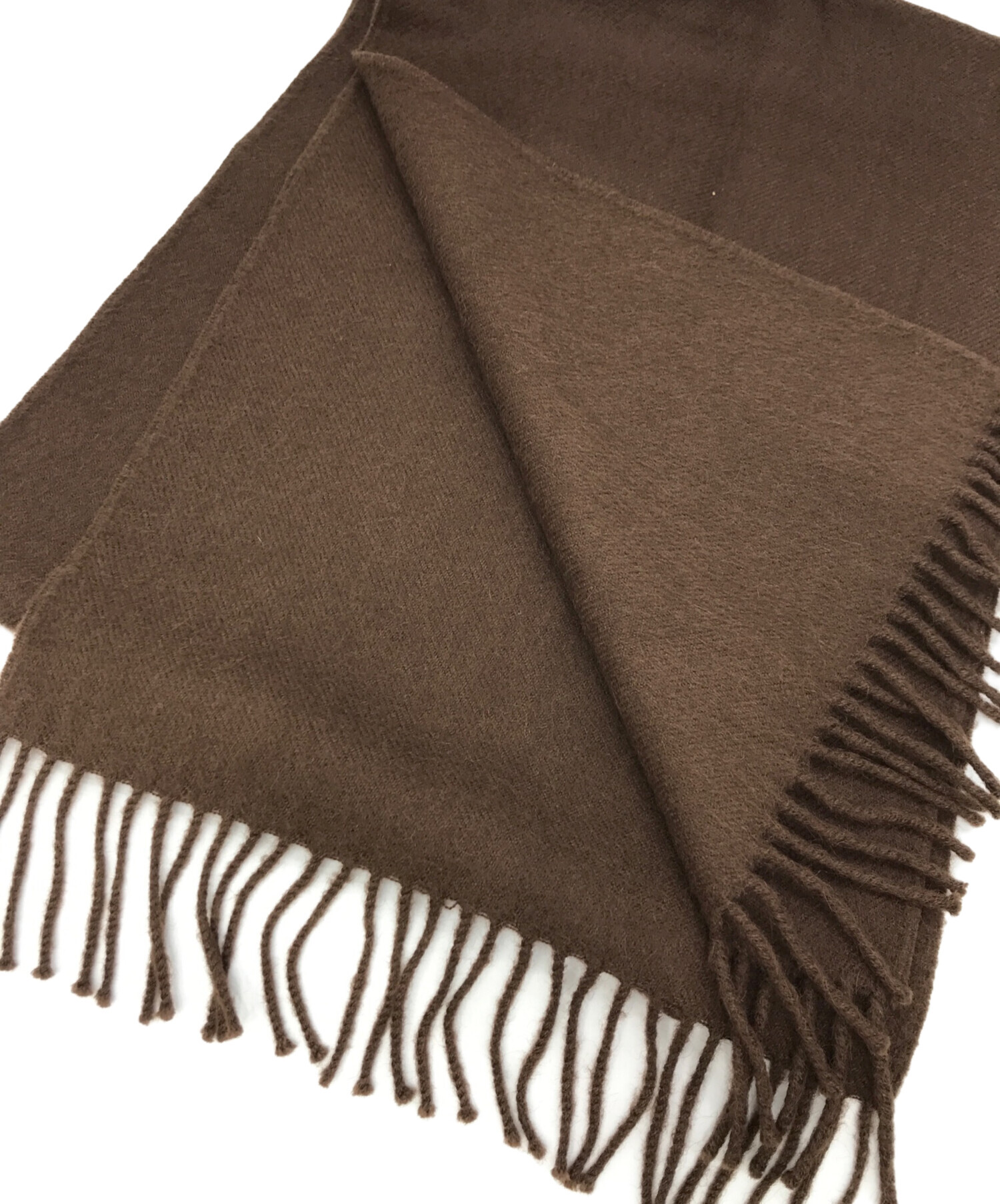 未使用タグ付　イノウエブラザーズ　ベビーアルパカ100 マフラー　ブラック 未使用タグ付 イノウエブラザーズ ベビーアルパカ100 マフラー