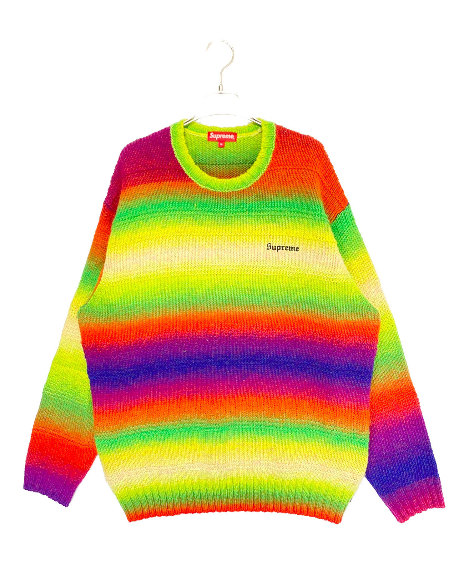 中古・古着通販】SUPREME (シュプリーム) Gradient Stripe Sweater